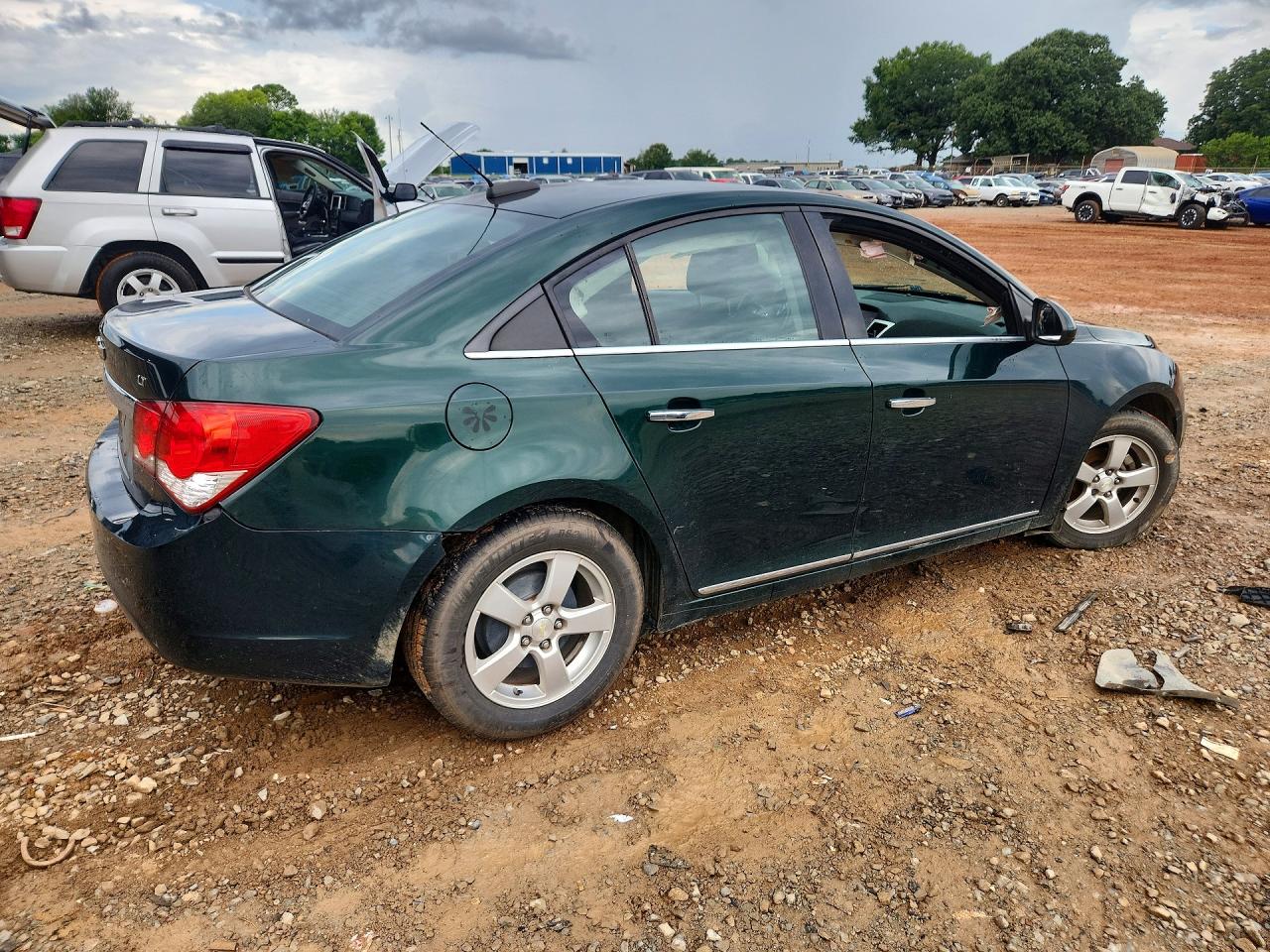 2015 Chevrolet Cruze Lt Green vin: 1G1PC5SB6F7278556
