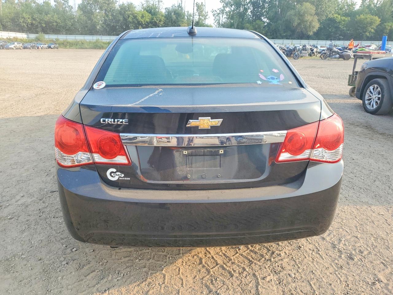 2015 Chevrolet Cruze Lt Black vin: 1G1PC5SB6F7286589