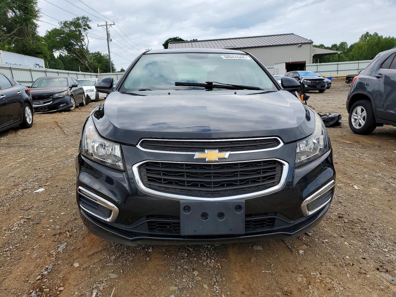 2015 Chevrolet Cruze Lt Black vin: 1G1PC5SB6F7287774