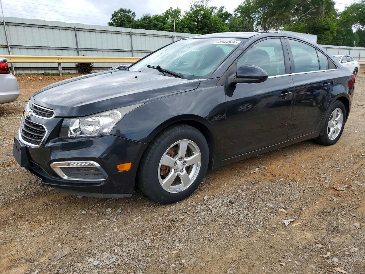 2015 Chevrolet Cruze Lt Black vin: 1G1PC5SB6F7287774