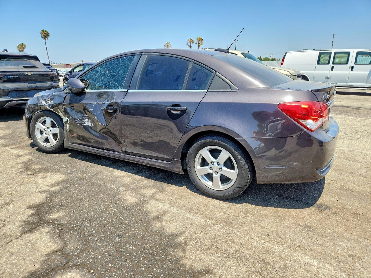 2015 Chevrolet Cruze Lt Серый vin: 1G1PC5SB6F7297947