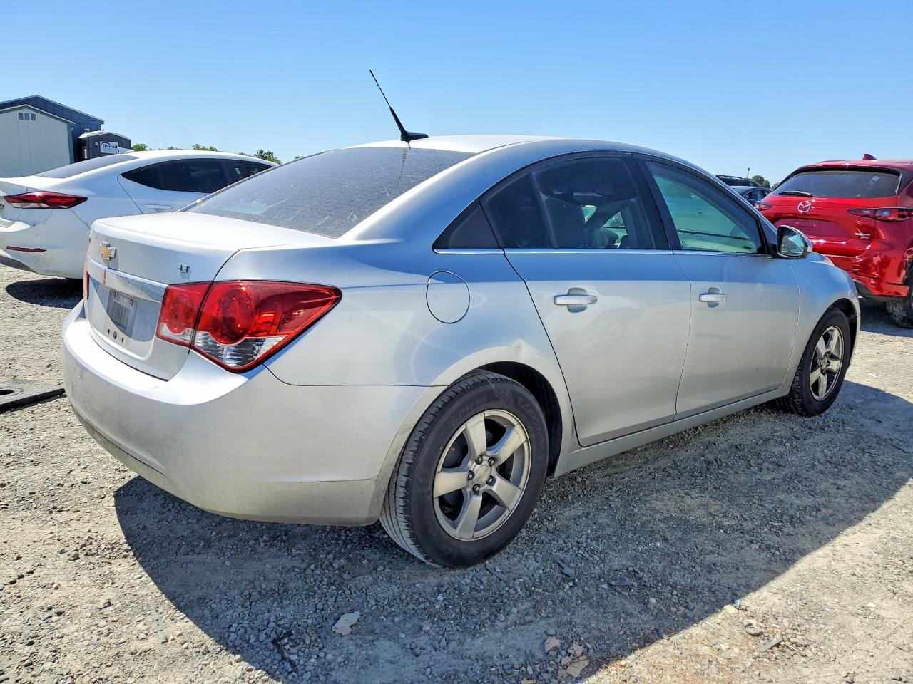 2013 Chevrolet Cruze Lt Silver vin: 1G1PC5SB7D7168449