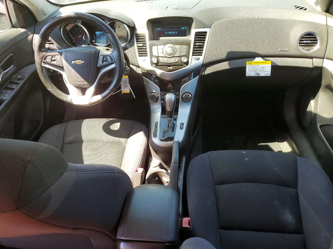 2013 Chevrolet Cruze Lt Silver vin: 1G1PC5SB7D7168449