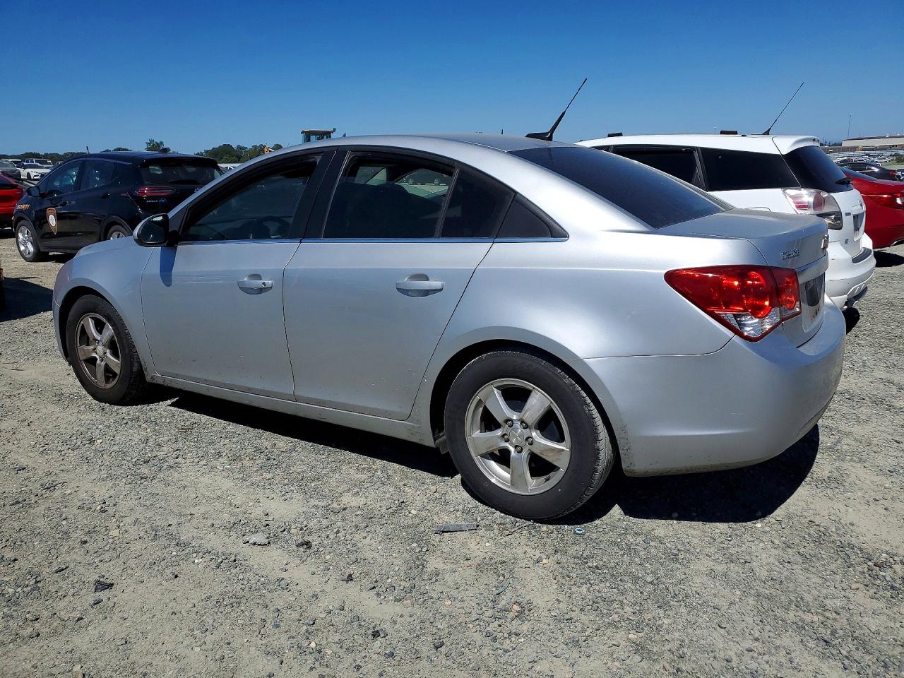 2013 Chevrolet Cruze Lt Silver vin: 1G1PC5SB7D7168449