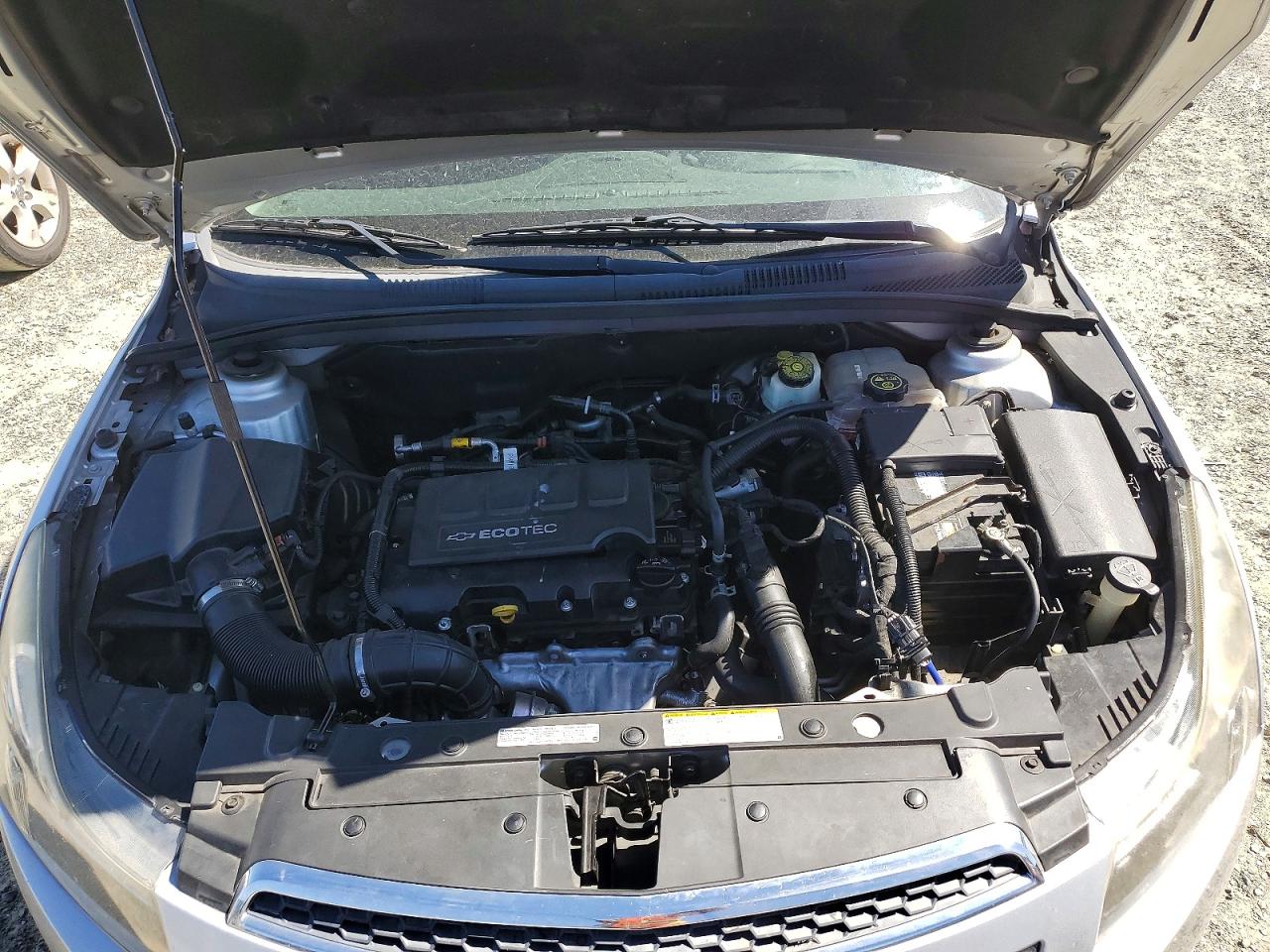 2013 Chevrolet Cruze Lt Silver vin: 1G1PC5SB7D7168449