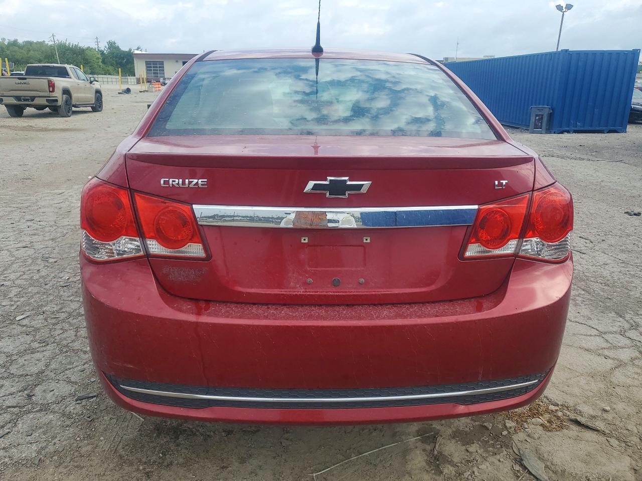2013 Chevrolet Cruze Lt Красный vin: 1G1PC5SB7D7191049