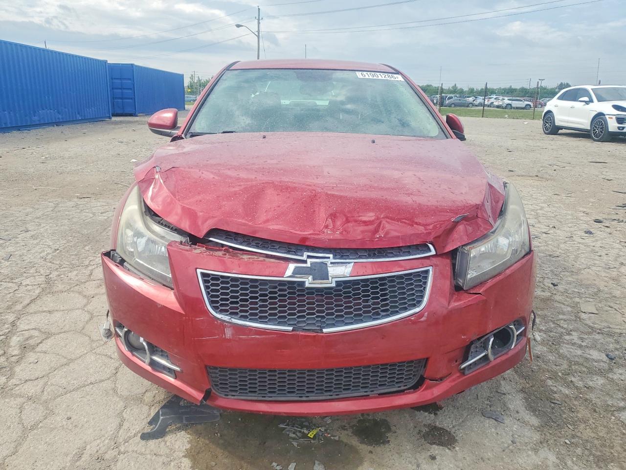 2013 Chevrolet Cruze Lt Красный vin: 1G1PC5SB7D7191049
