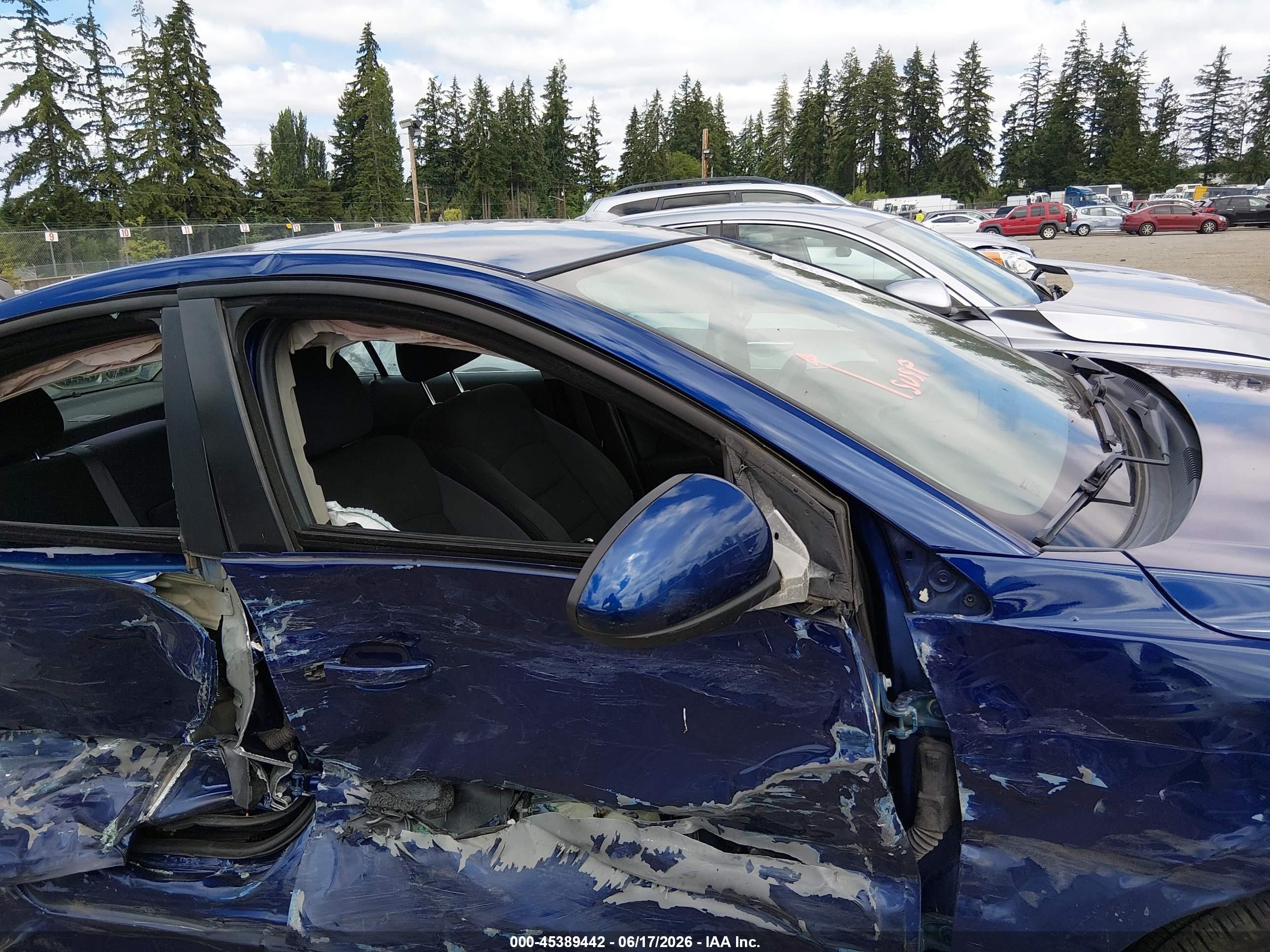 2013 Chevrolet Cruze 1lt Auto Синий vin: 1G1PC5SB7D7200543