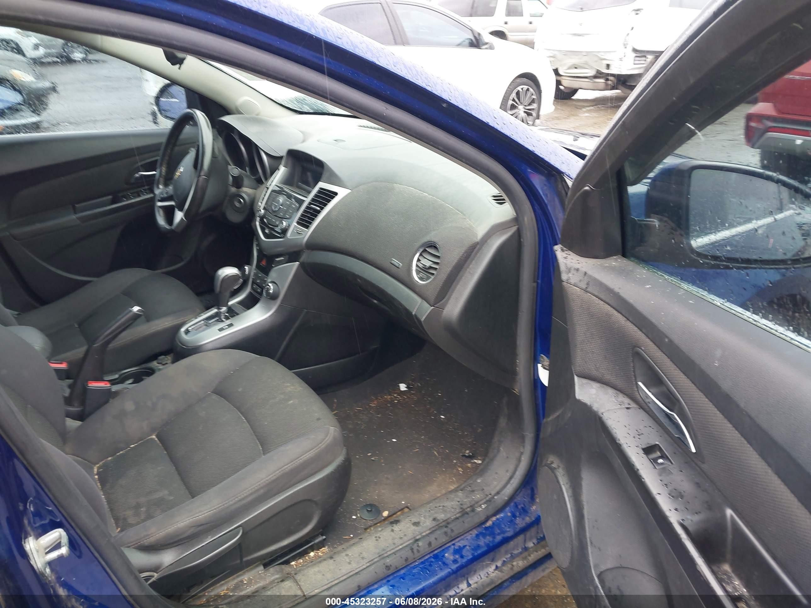 2013 Chevrolet Cruze 1lt Auto Синий vin: 1G1PC5SB7D7206875
