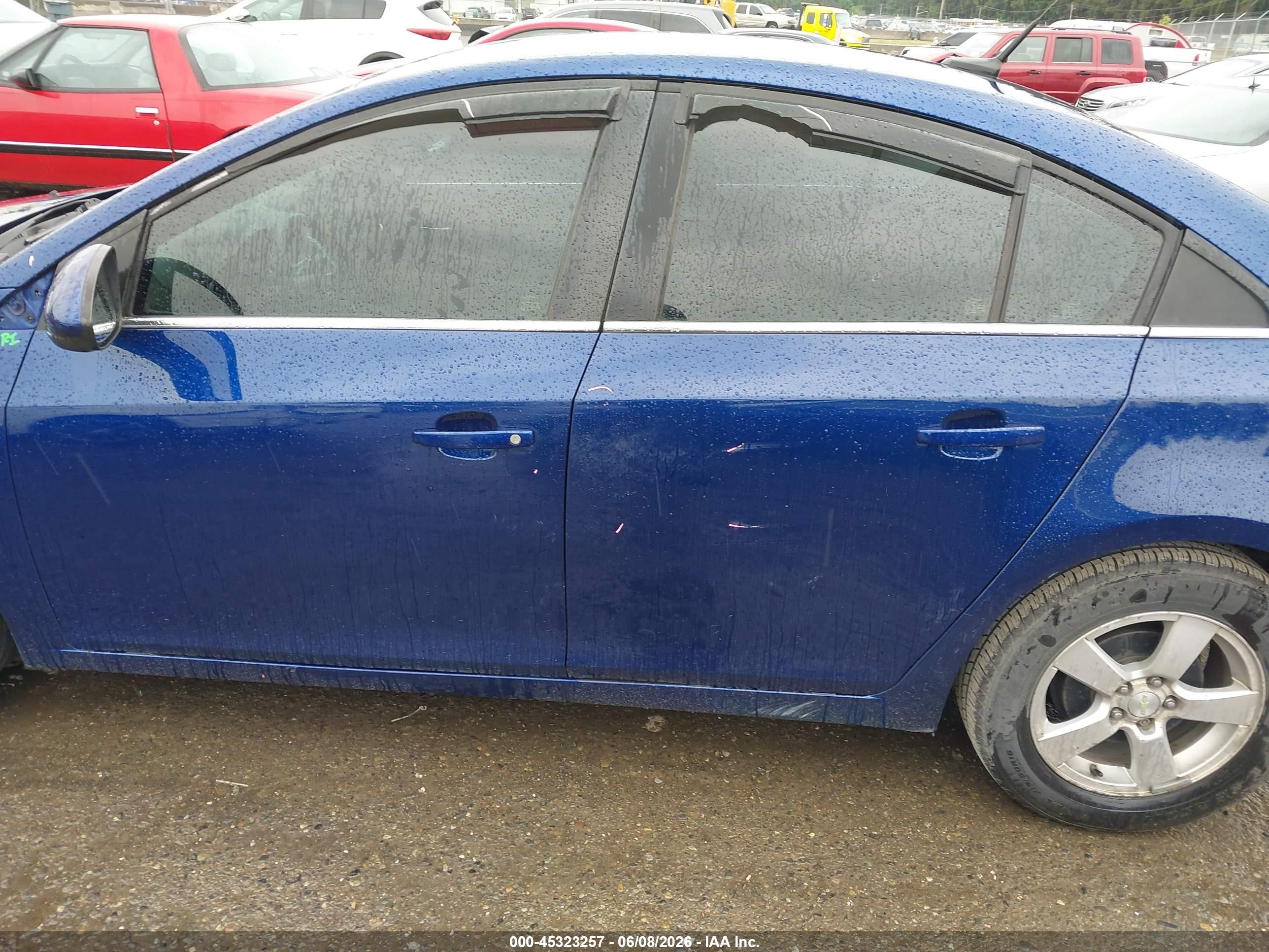 2013 Chevrolet Cruze 1lt Auto Синий vin: 1G1PC5SB7D7206875