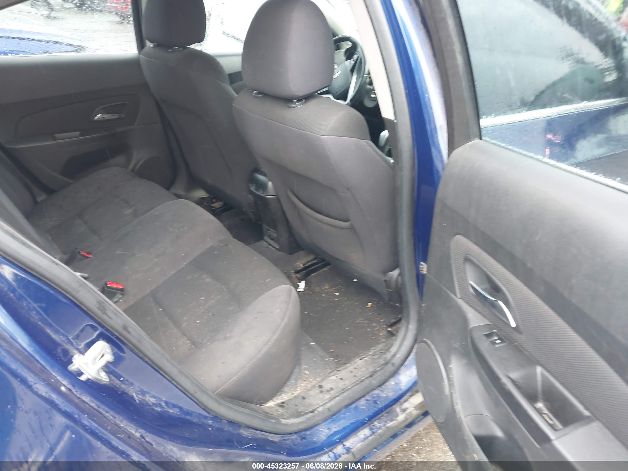 2013 Chevrolet Cruze 1lt Auto Синий vin: 1G1PC5SB7D7206875