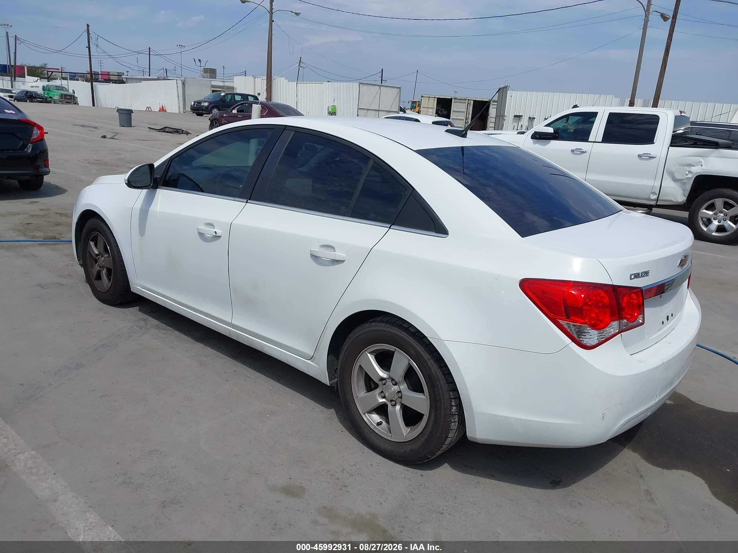 2014 Chevrolet Cruze 1lt Auto Белый vin: 1G1PC5SB7E7109144