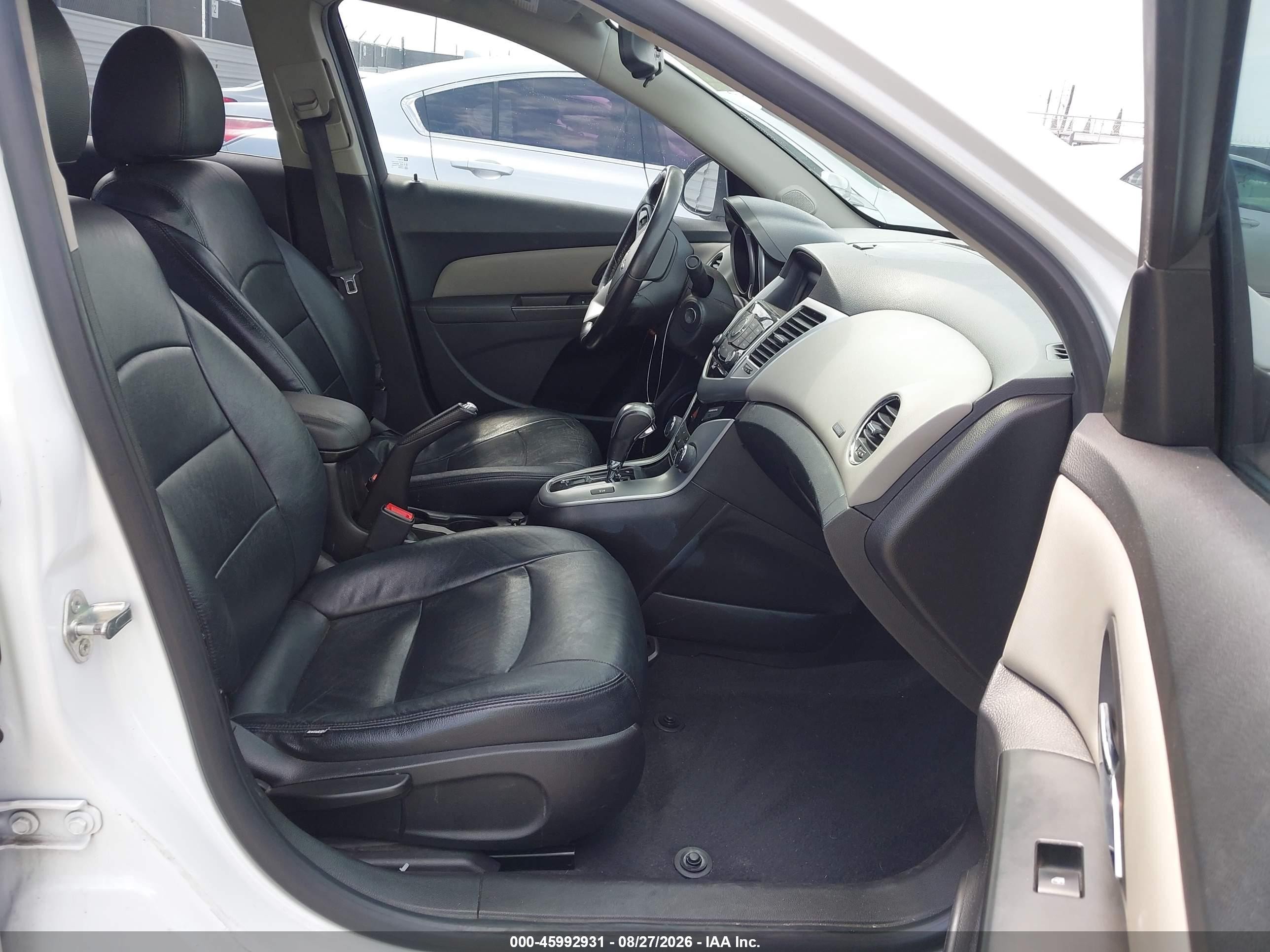 2014 Chevrolet Cruze 1lt Auto Белый vin: 1G1PC5SB7E7109144