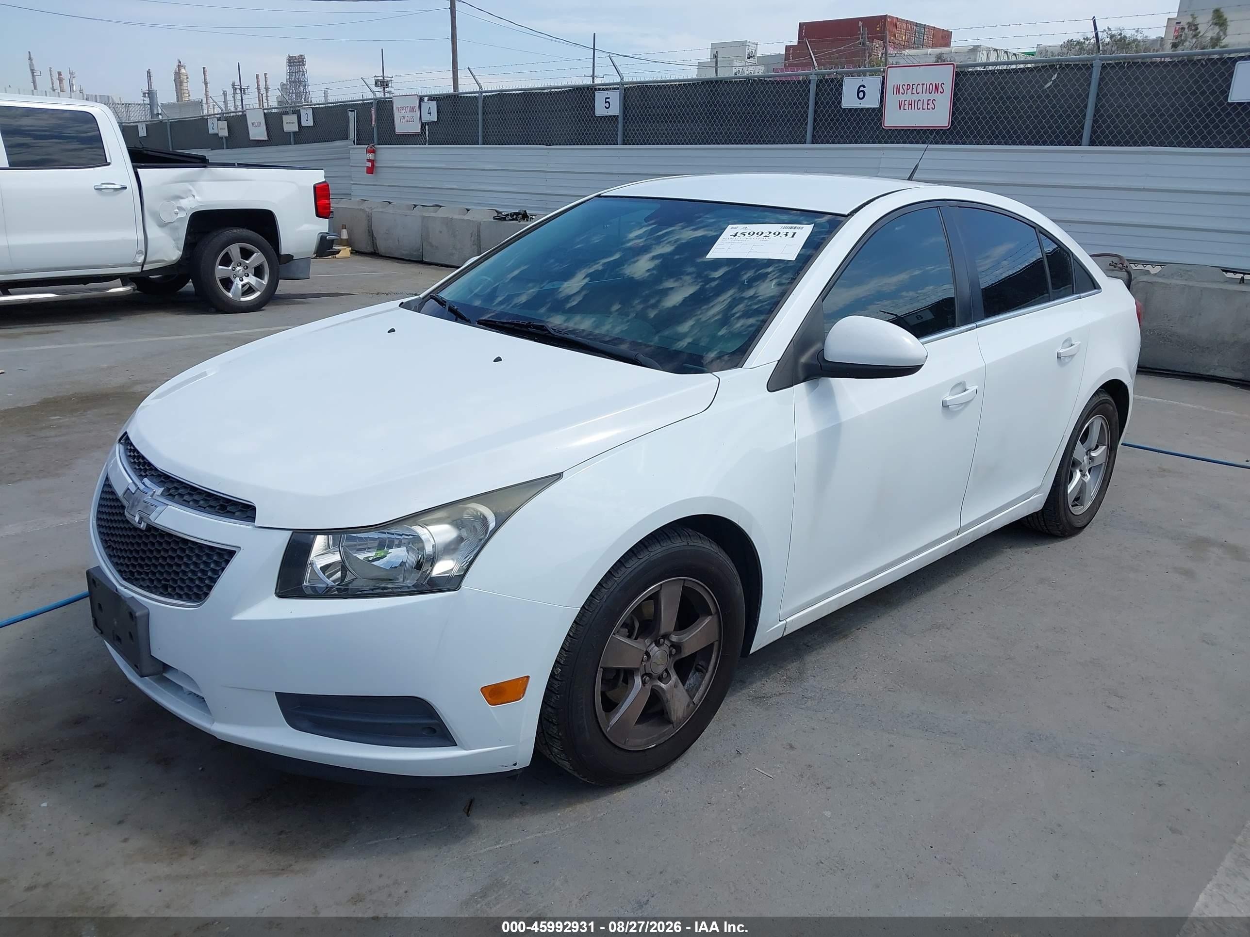 2014 Chevrolet Cruze 1lt Auto Белый vin: 1G1PC5SB7E7109144