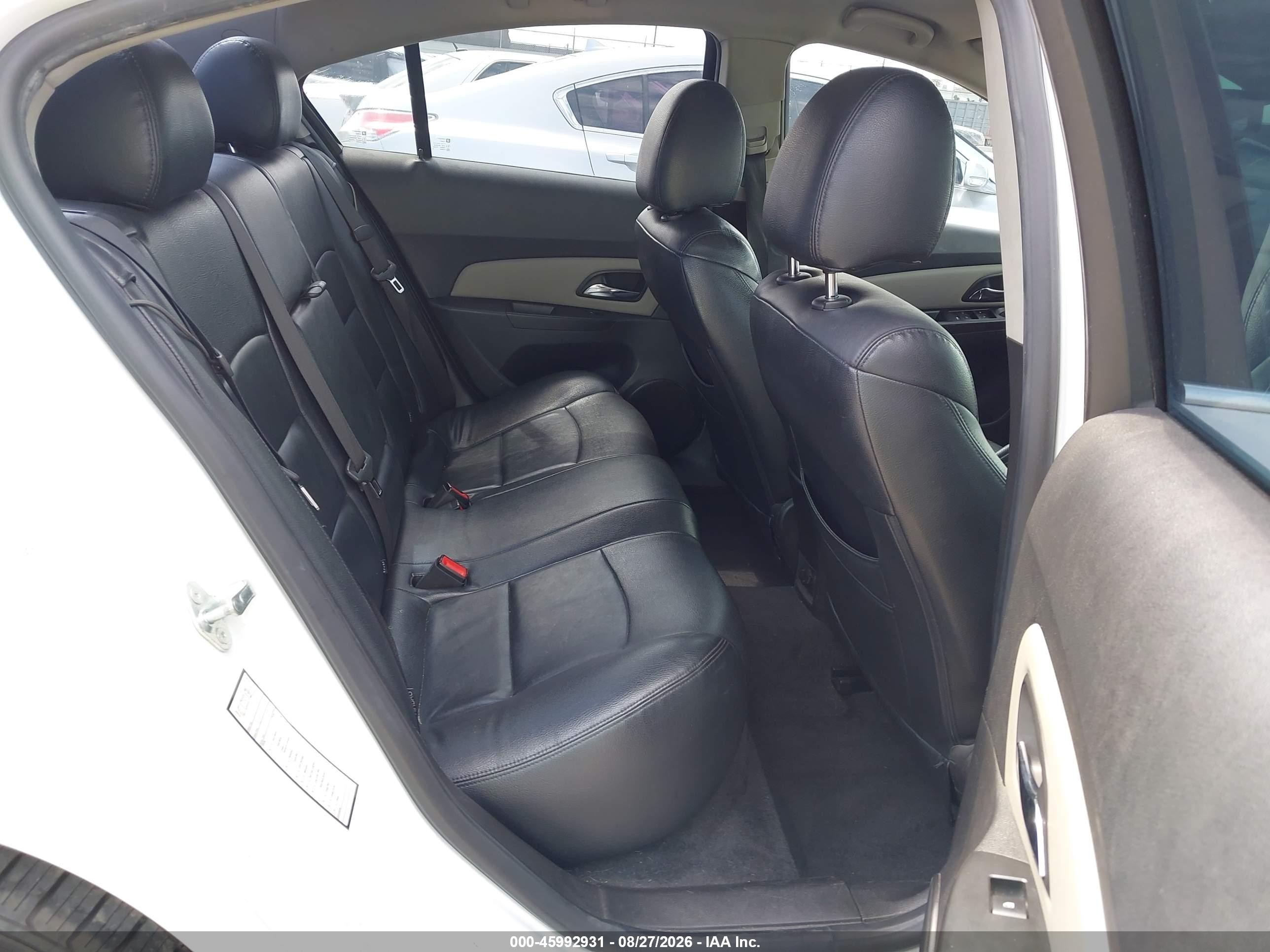 2014 Chevrolet Cruze 1lt Auto Белый vin: 1G1PC5SB7E7109144