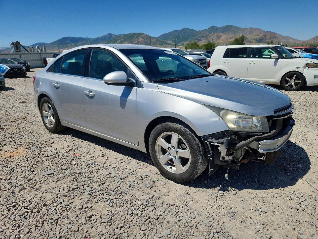2014 Chevrolet Cruze Lt Silver vin: 1G1PC5SB7E7109208