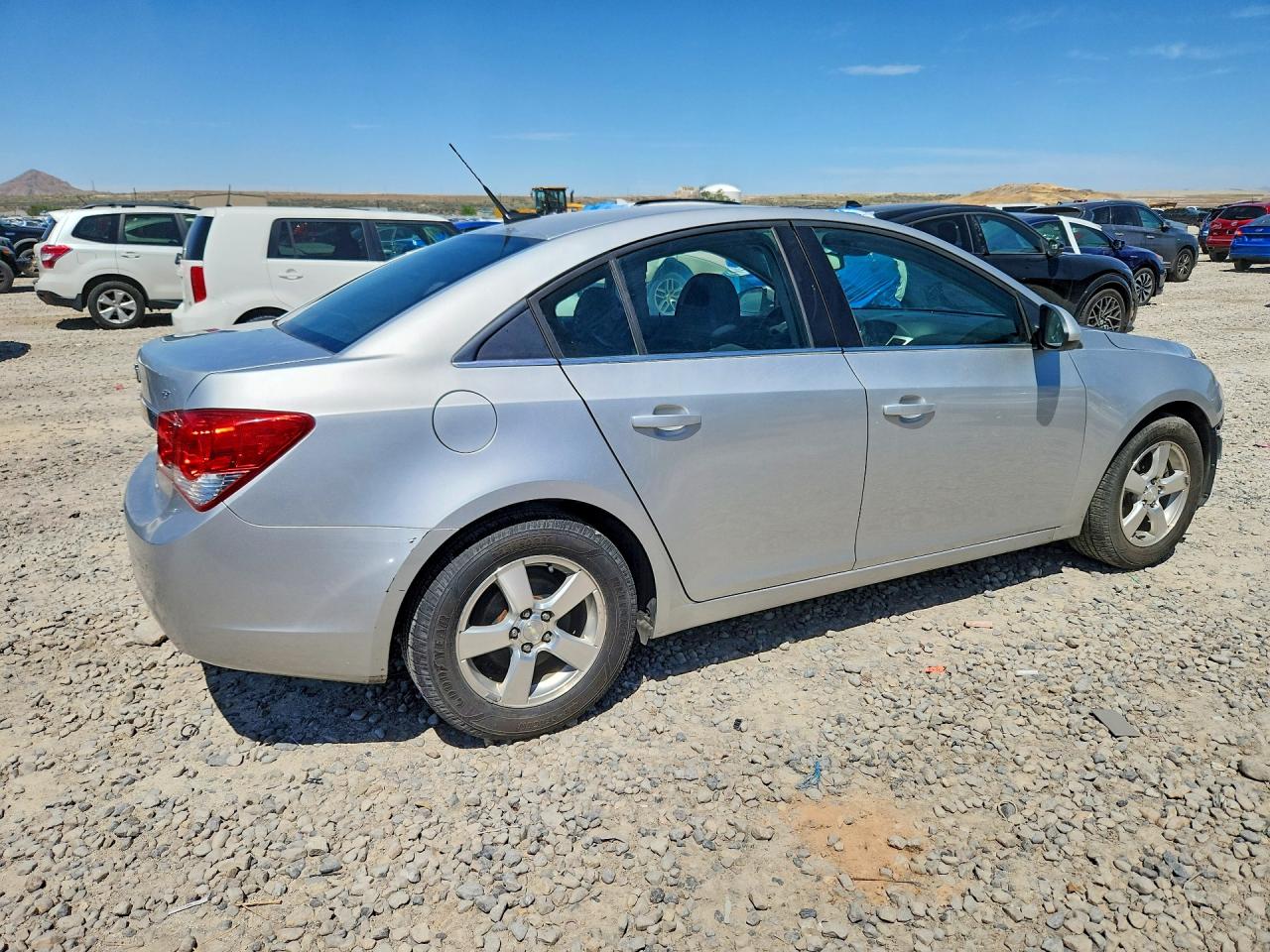 2014 Chevrolet Cruze Lt Silver vin: 1G1PC5SB7E7109208