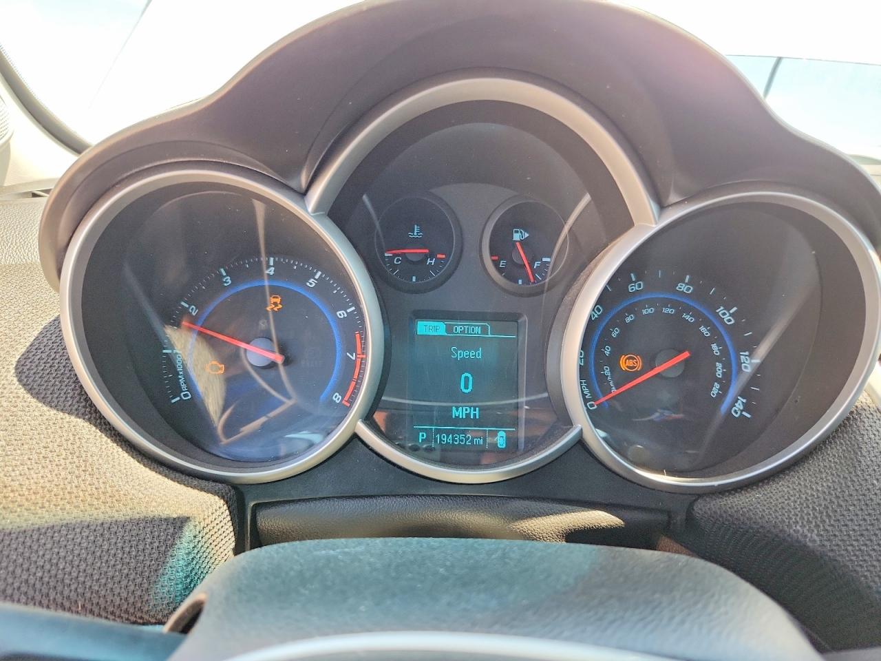 2014 Chevrolet Cruze Lt Silver vin: 1G1PC5SB7E7109208