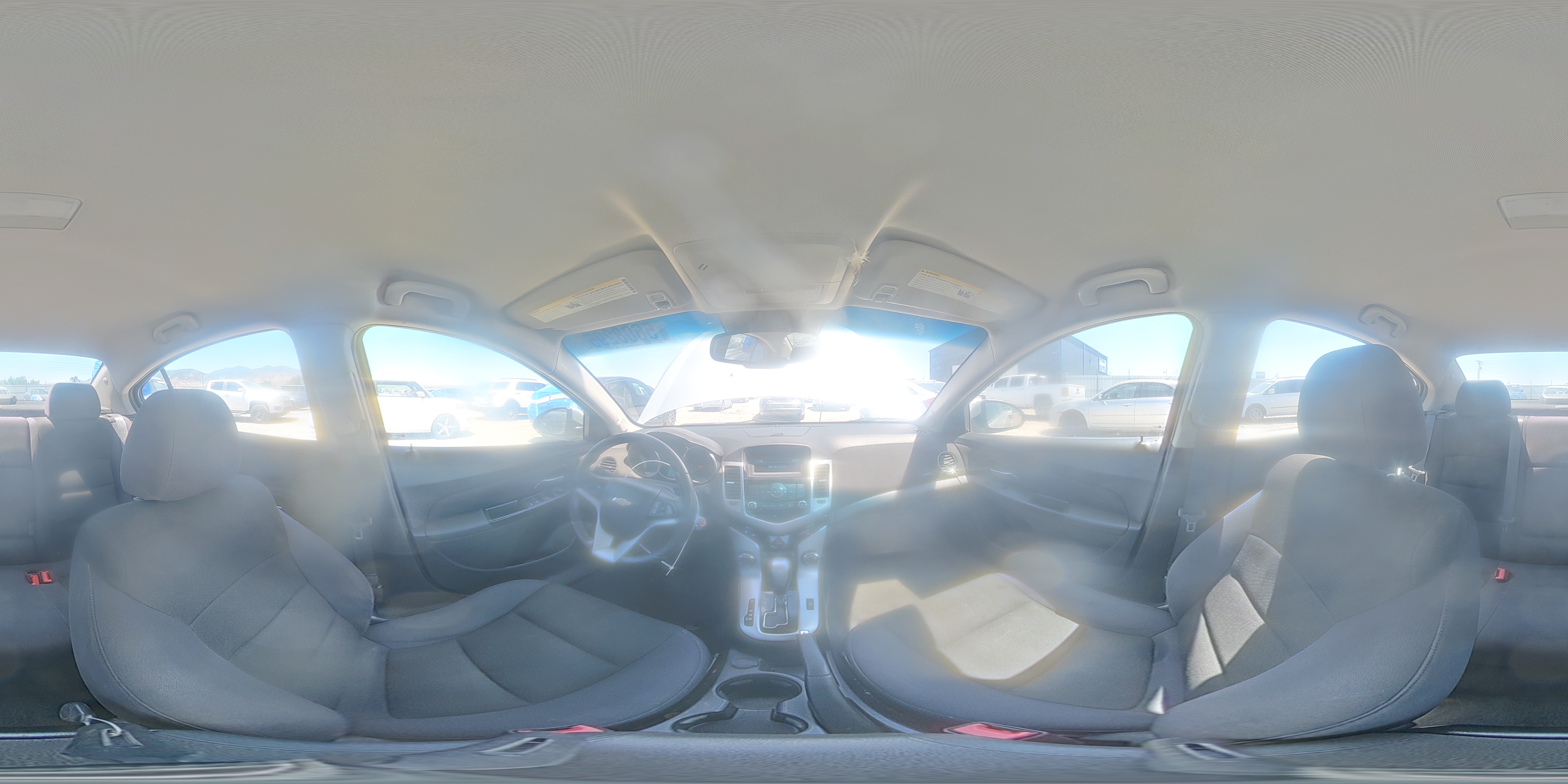 2014 Chevrolet Cruze Lt Silver vin: 1G1PC5SB7E7109208