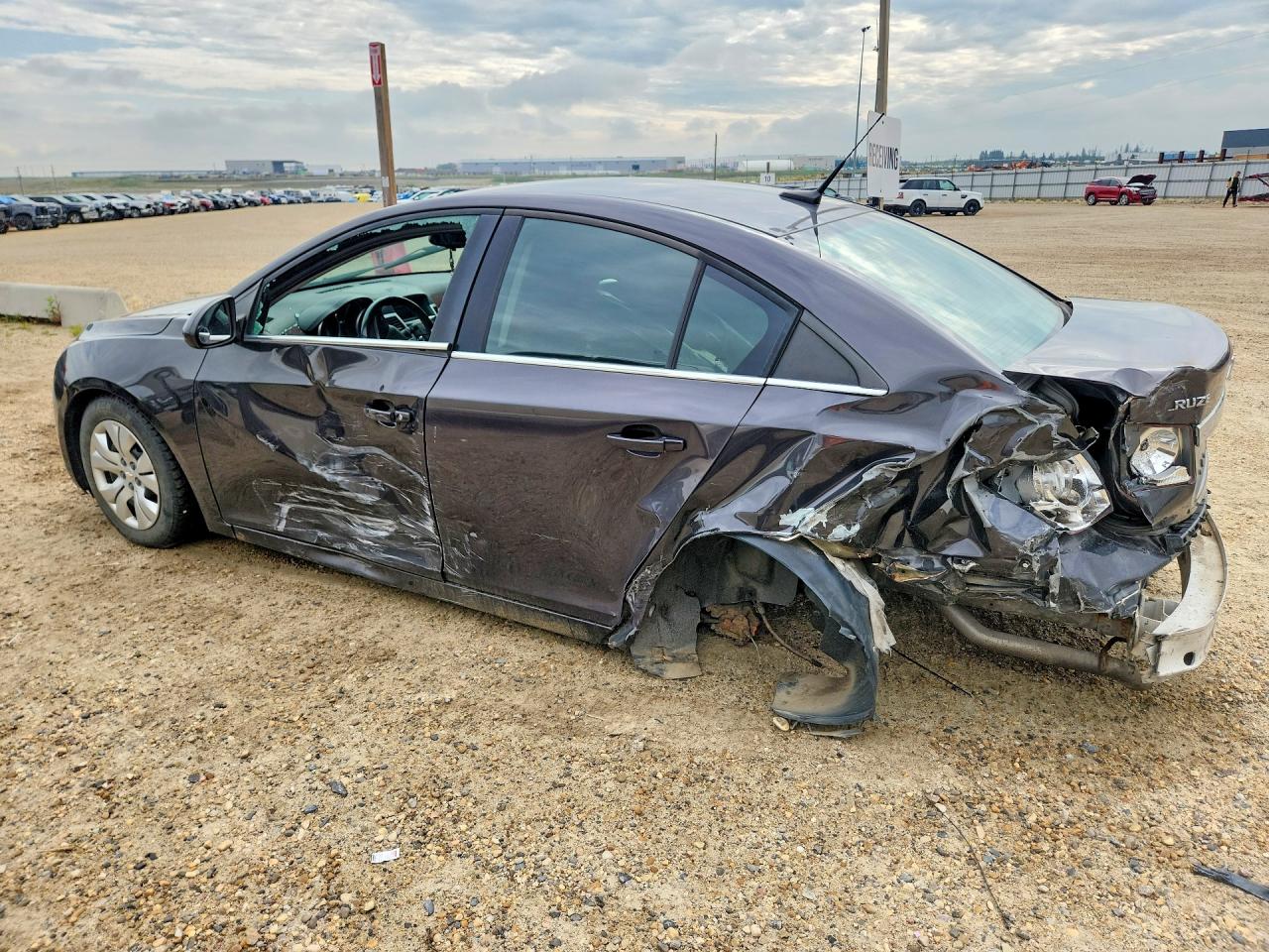 2014 Chevrolet Cruze Lt Угольный vin: 1G1PC5SB7E7111248