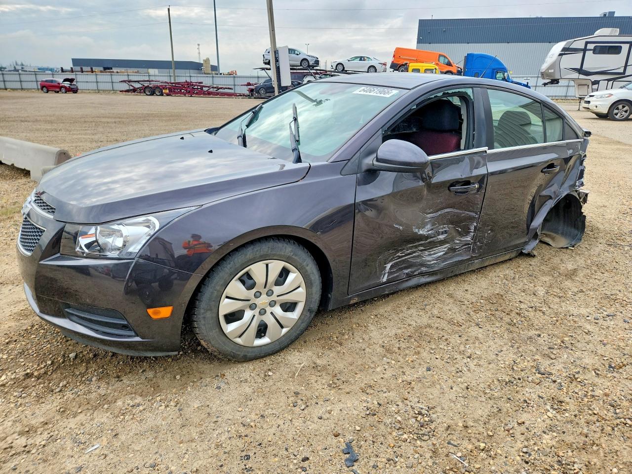 2014 Chevrolet Cruze Lt Charcoal vin: 1G1PC5SB7E7111248
