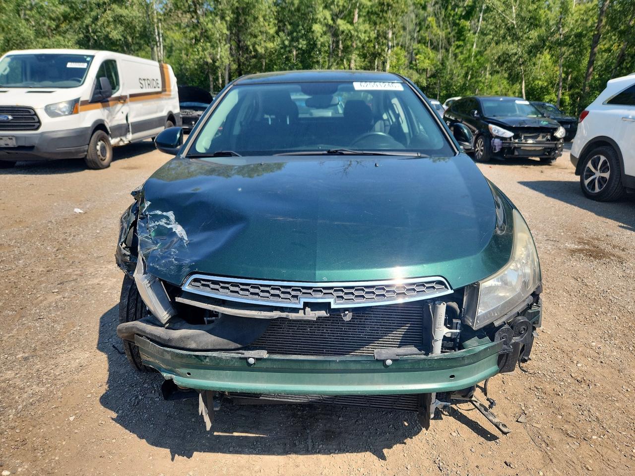 2014 Chevrolet Cruze Lt Green vin: 1G1PC5SB7E7127269