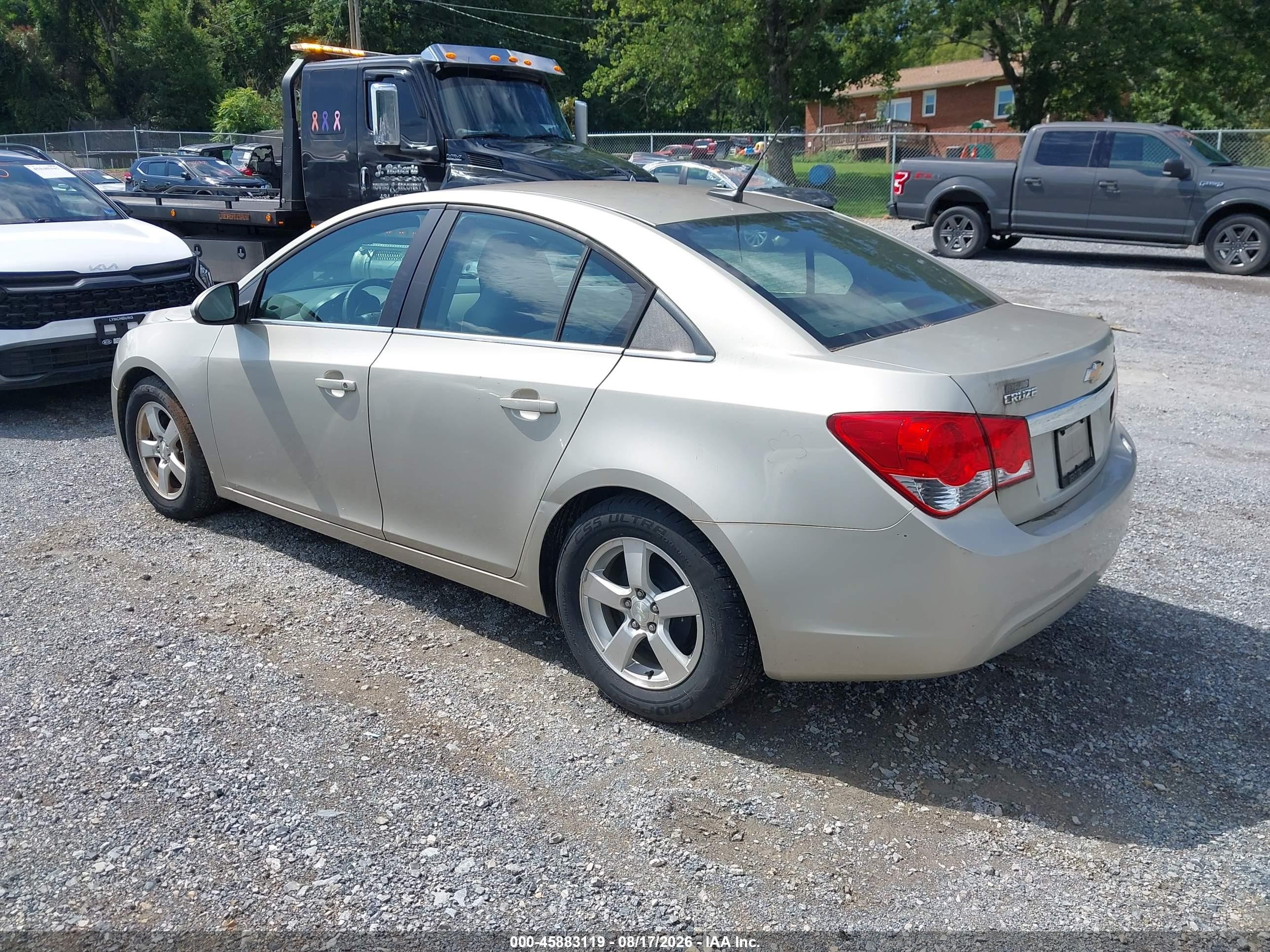 2014 Chevrolet Cruze 1lt Auto Gold vin: 1G1PC5SB7E7129572