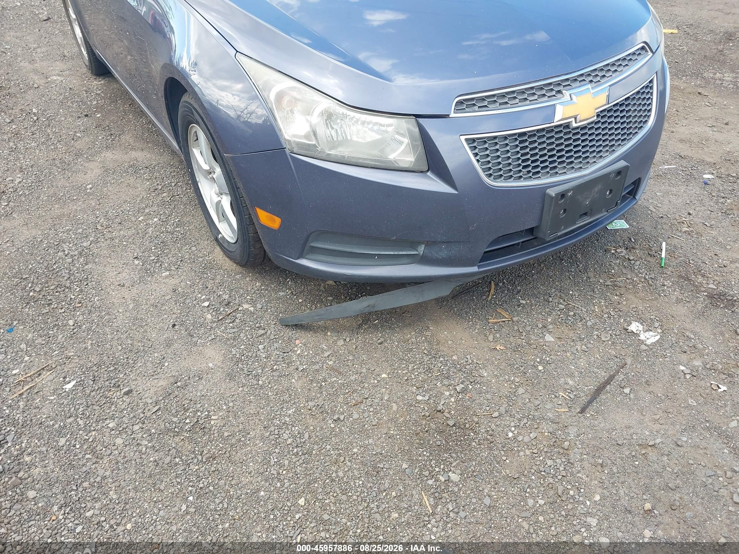 2014 Chevrolet Cruze 1lt Auto Blue vin: 1G1PC5SB7E7138529