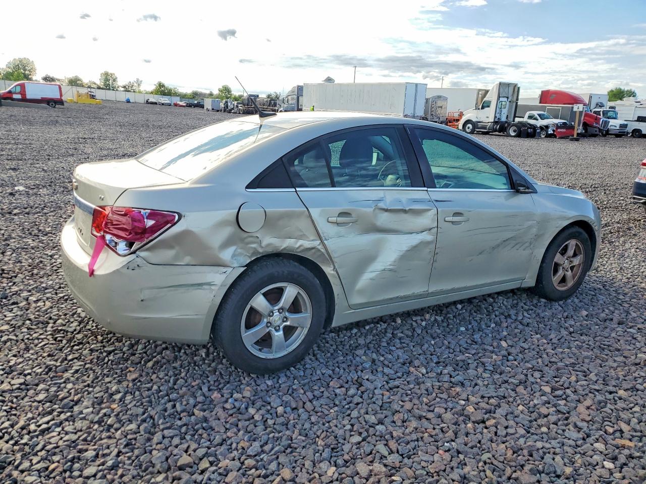 2014 Chevrolet Cruze Lt Бежевый vin: 1G1PC5SB7E7147859