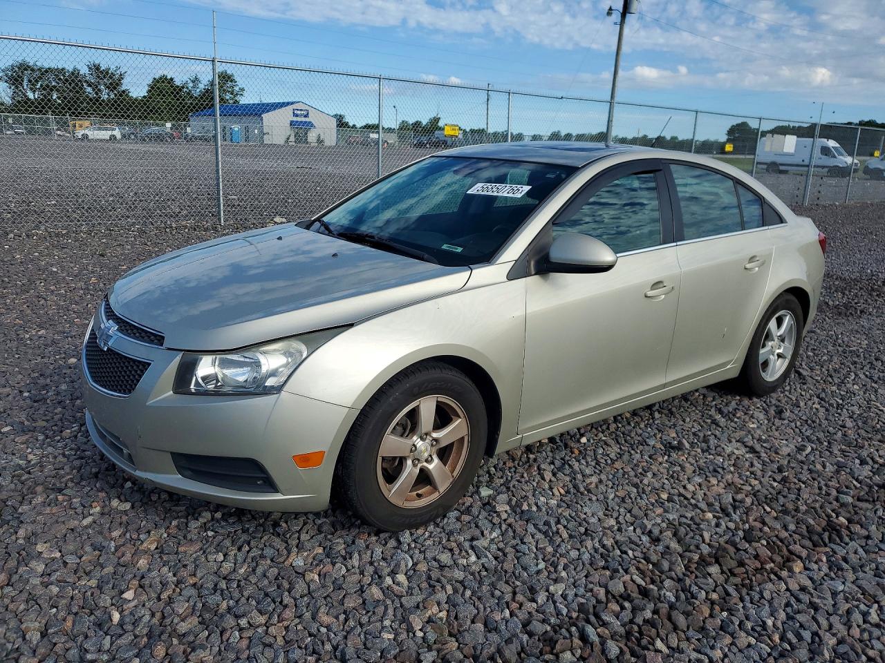2014 Chevrolet Cruze Lt Beige vin: 1G1PC5SB7E7147859