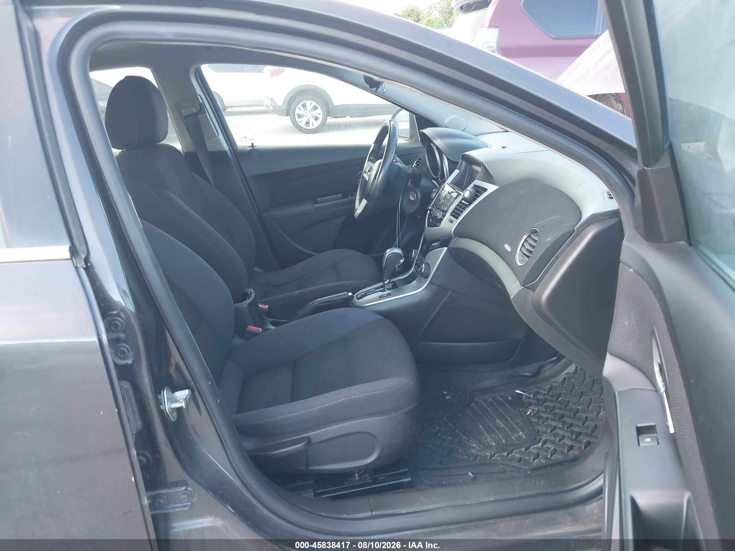 2014 Chevrolet Cruze 1lt Auto Gray vin: 1G1PC5SB7E7169778
