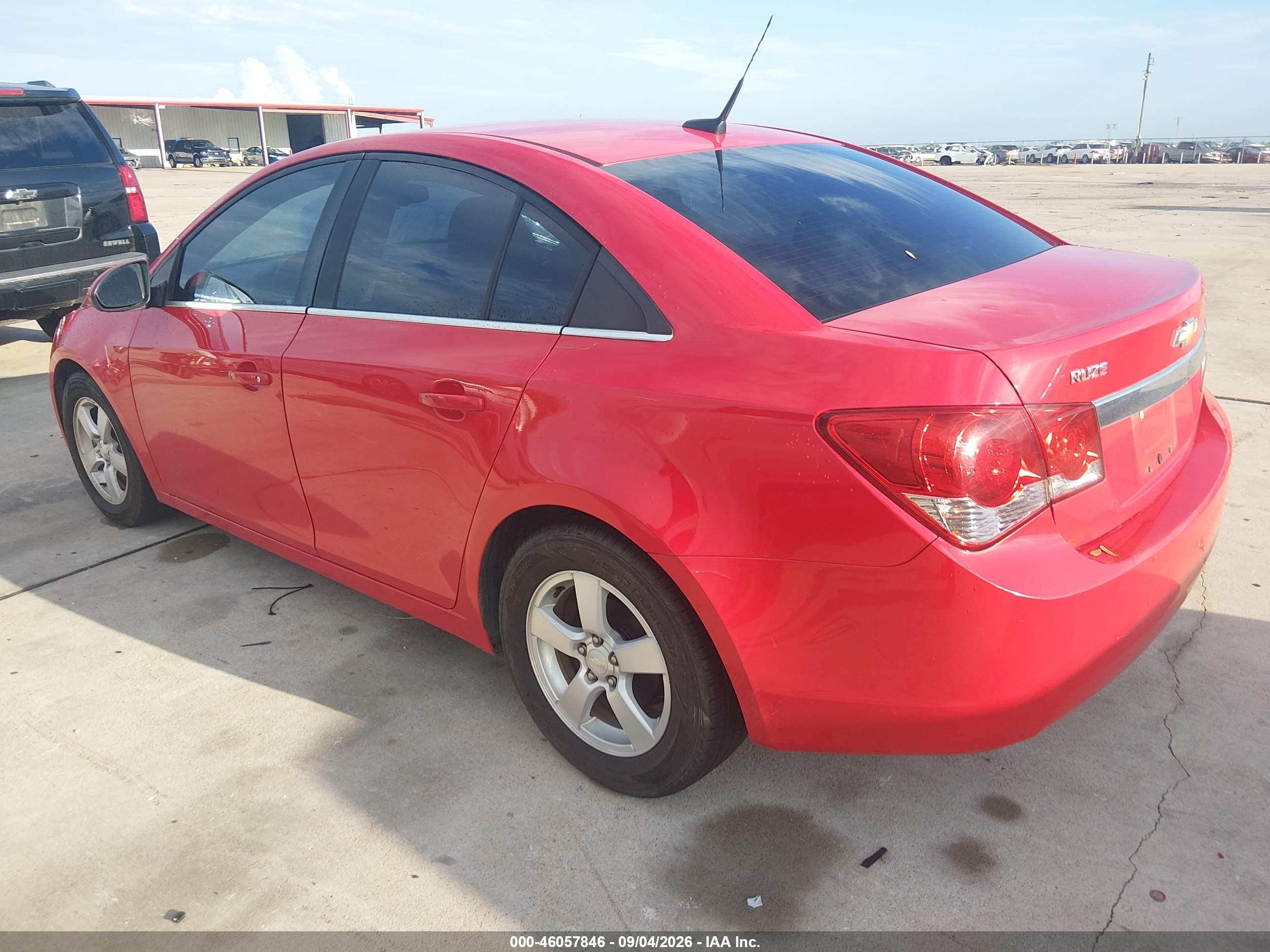 2014 Chevrolet Cruze 1lt Auto Red vin: 1G1PC5SB7E7172244