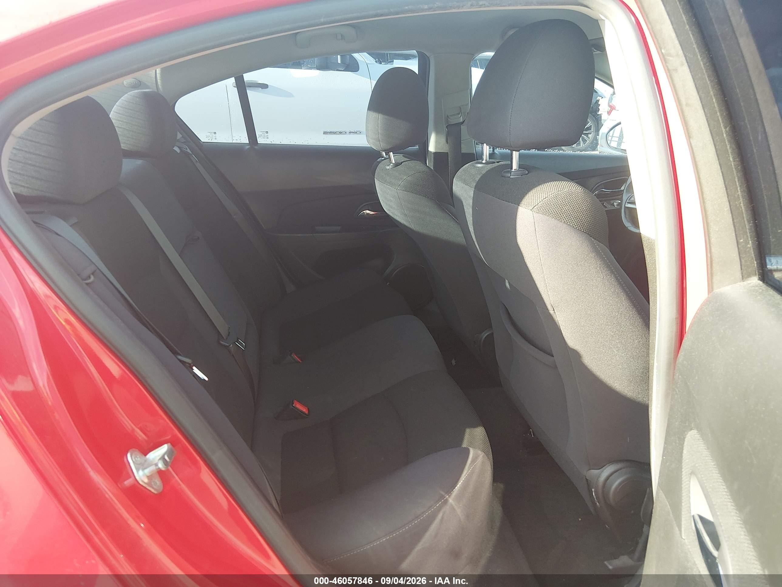 2014 Chevrolet Cruze 1lt Auto Red vin: 1G1PC5SB7E7172244