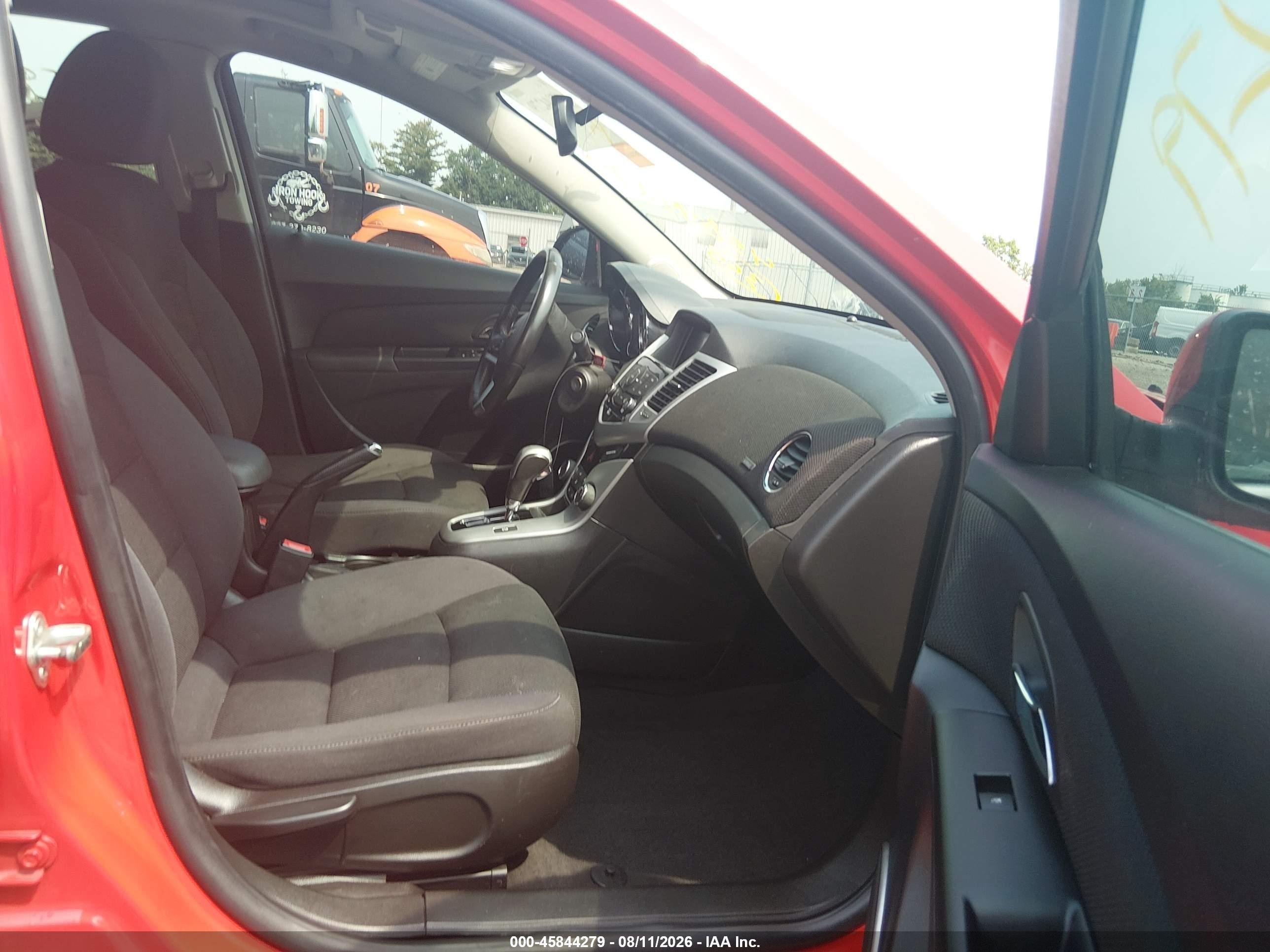 2014 Chevrolet Cruze 1lt Auto Красный vin: 1G1PC5SB7E7176004