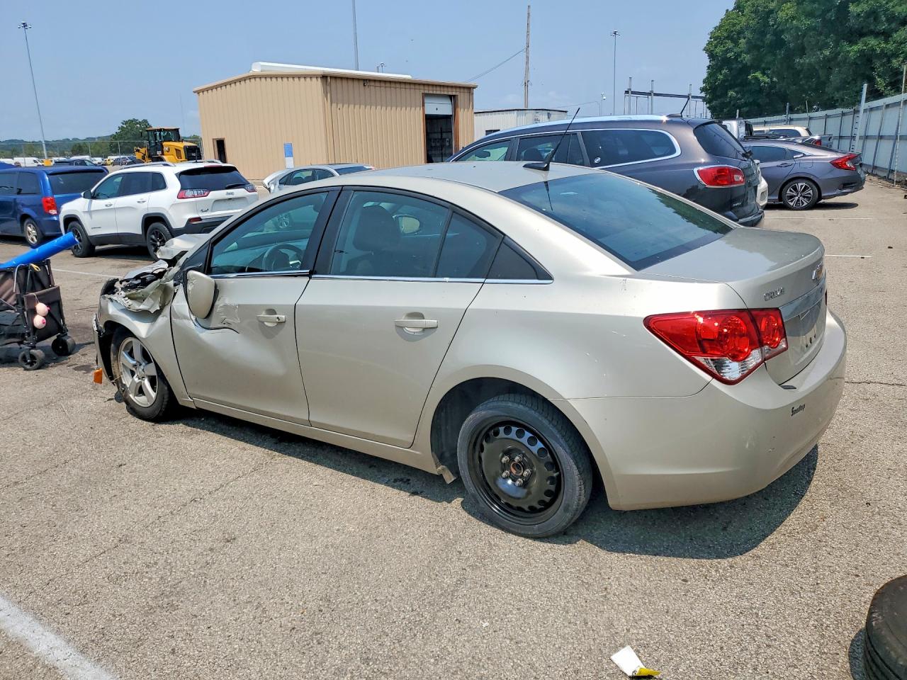 2014 Chevrolet Cruze Lt Beige vin: 1G1PC5SB7E7221944