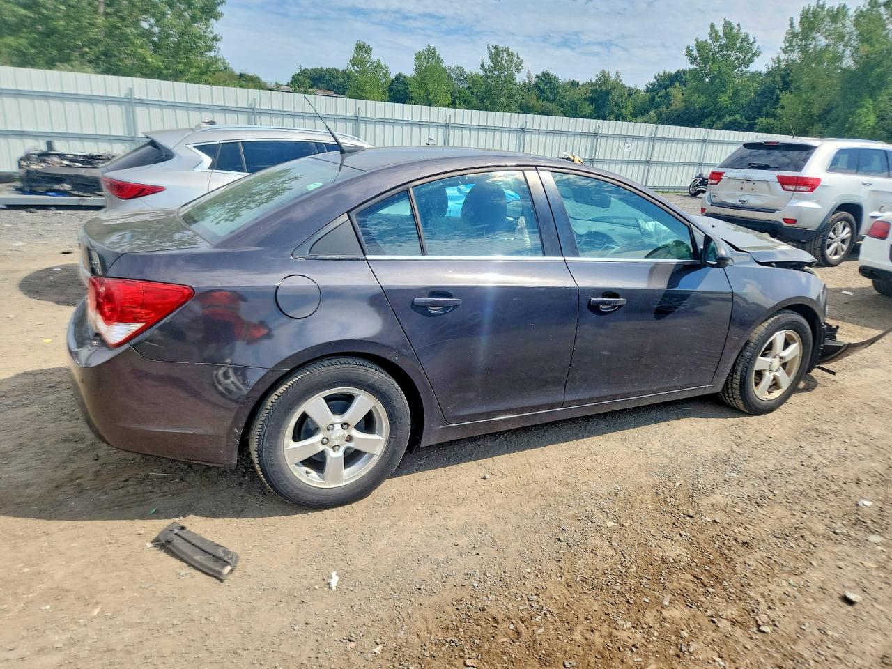 2014 Chevrolet Cruze Lt Gray vin: 1G1PC5SB7E7234452