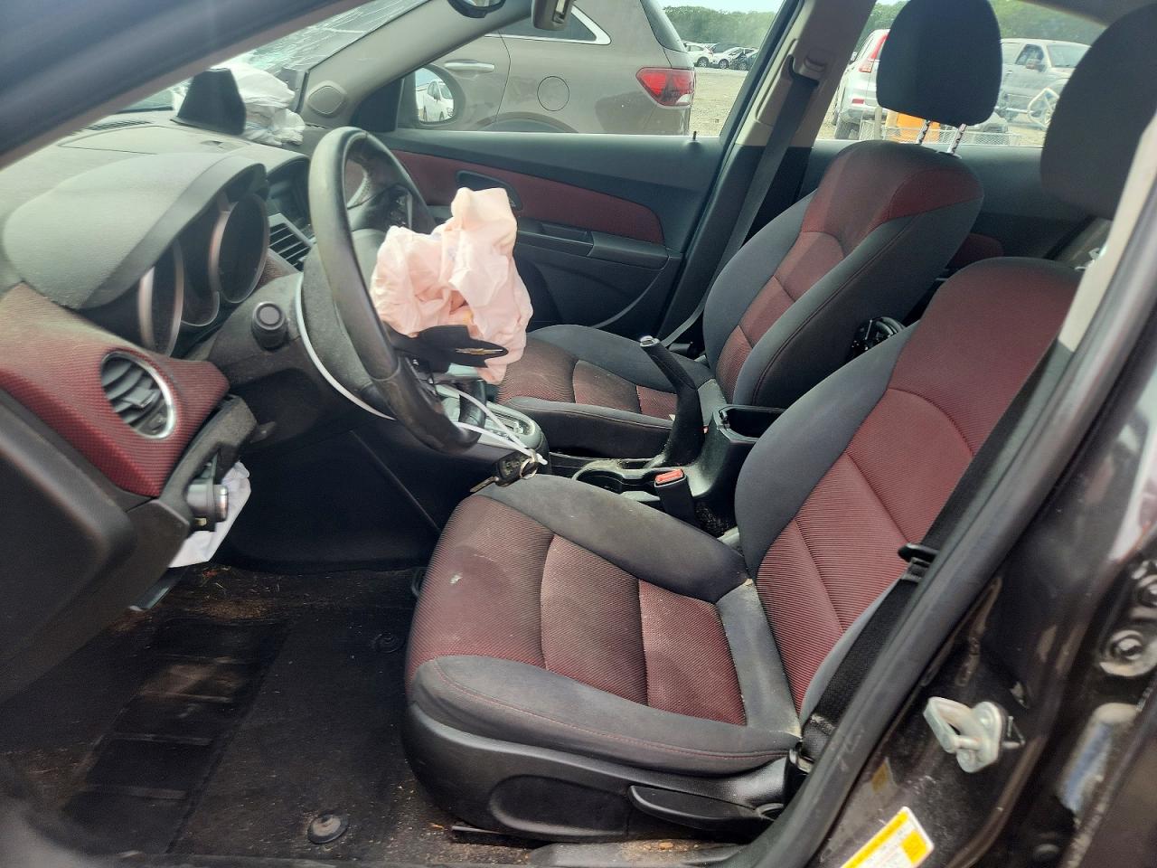 2014 Chevrolet Cruze Lt Gray vin: 1G1PC5SB7E7234452