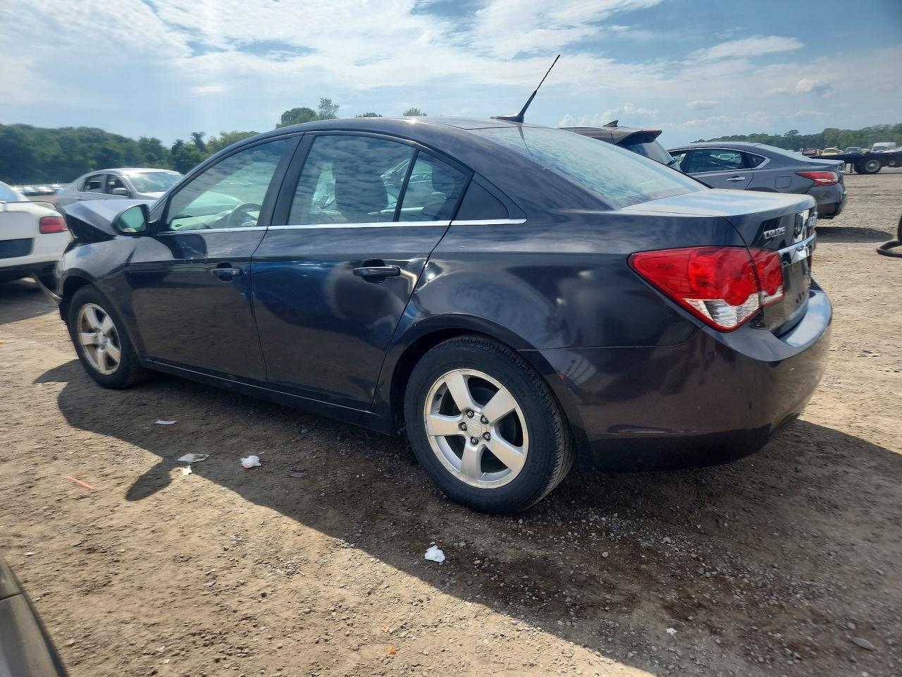 2014 Chevrolet Cruze Lt Gray vin: 1G1PC5SB7E7234452