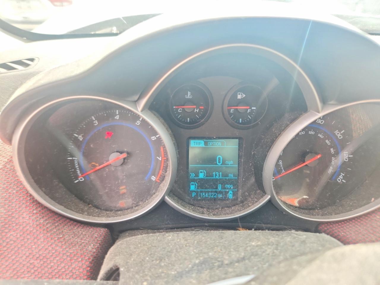 2014 Chevrolet Cruze Lt Gray vin: 1G1PC5SB7E7234452
