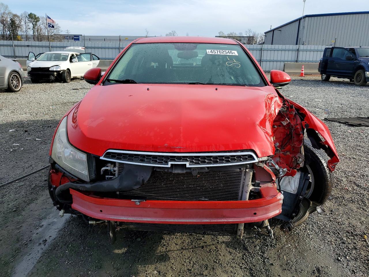 2014 Chevrolet Cruze Lt Red vin: 1G1PC5SB7E7250845