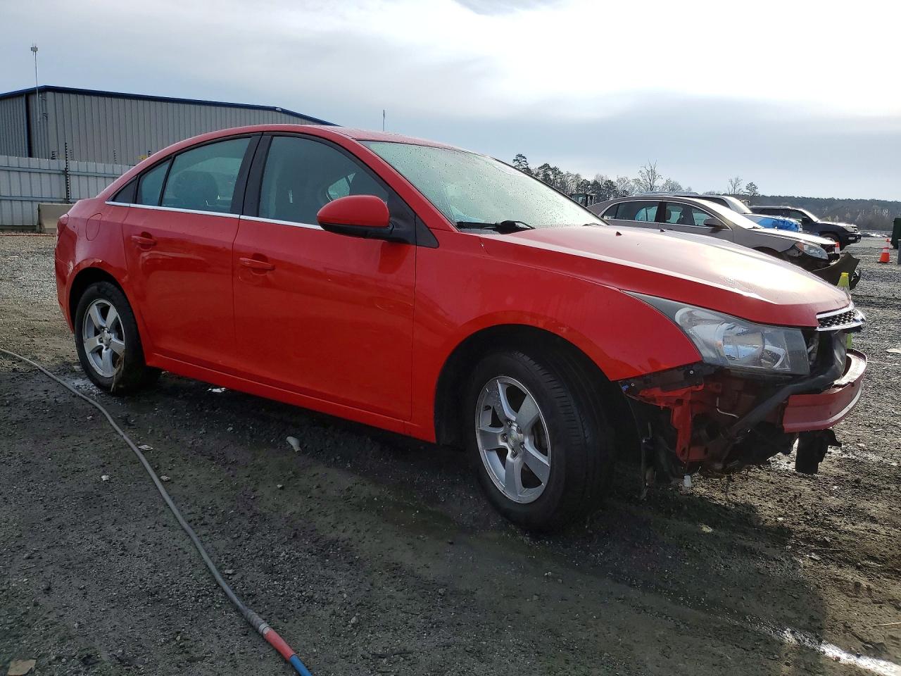 2014 Chevrolet Cruze Lt Red vin: 1G1PC5SB7E7250845