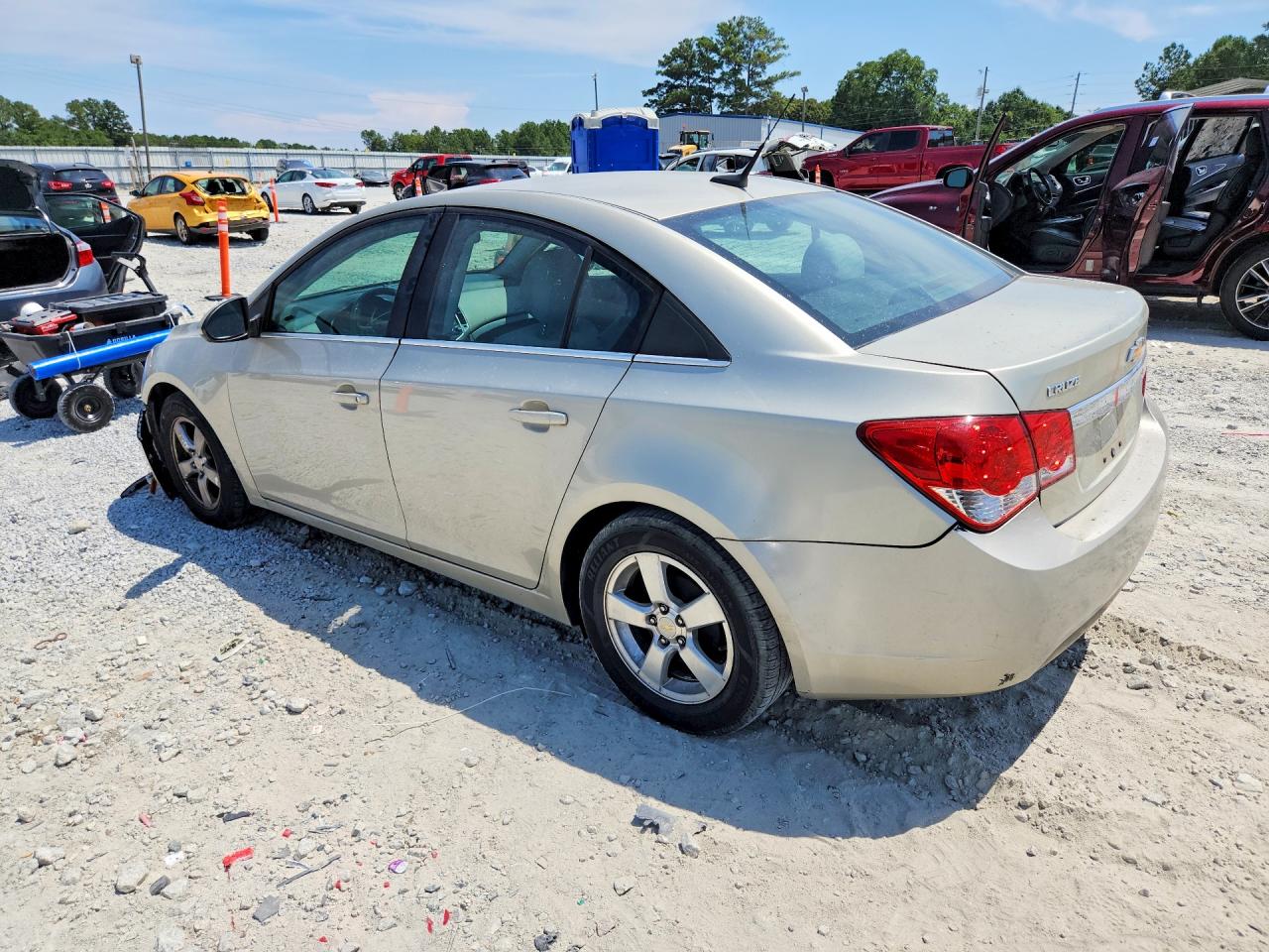 2014 Chevrolet Cruze Lt Gold vin: 1G1PC5SB7E7251610