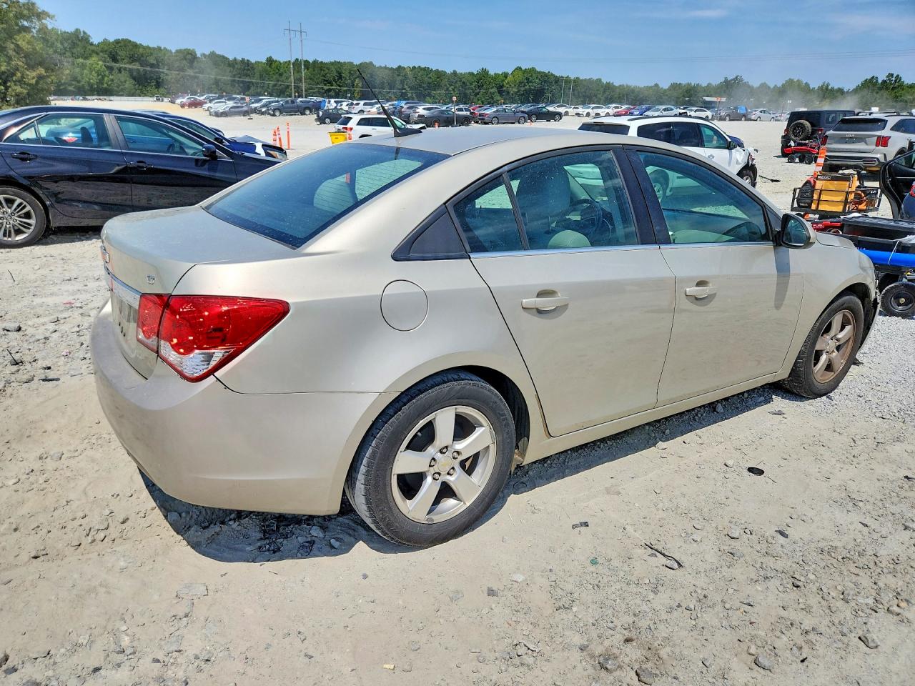 2014 Chevrolet Cruze Lt Gold vin: 1G1PC5SB7E7251610