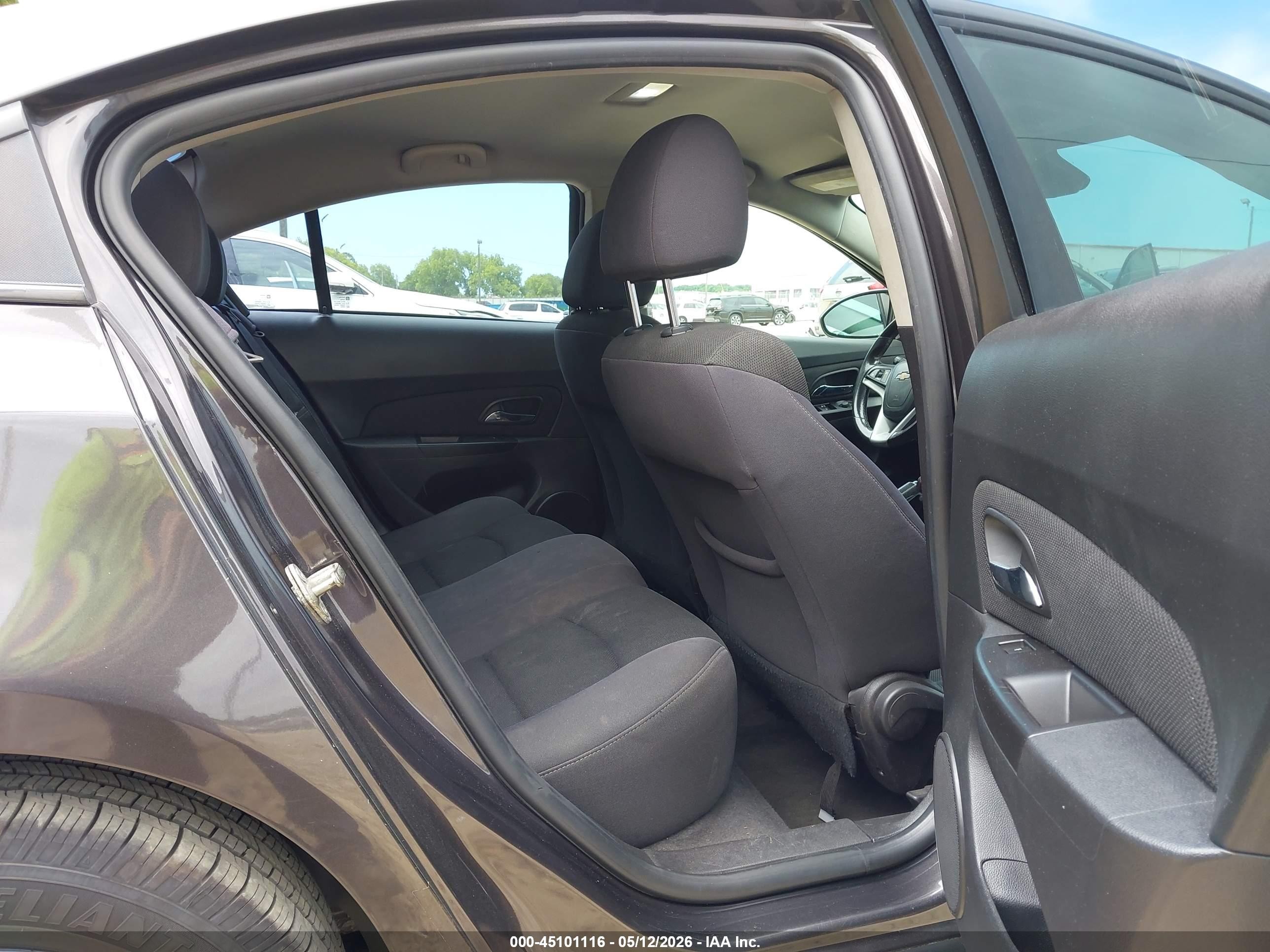 2014 Chevrolet Cruze 1lt Auto Gray vin: 1G1PC5SB7E7315094