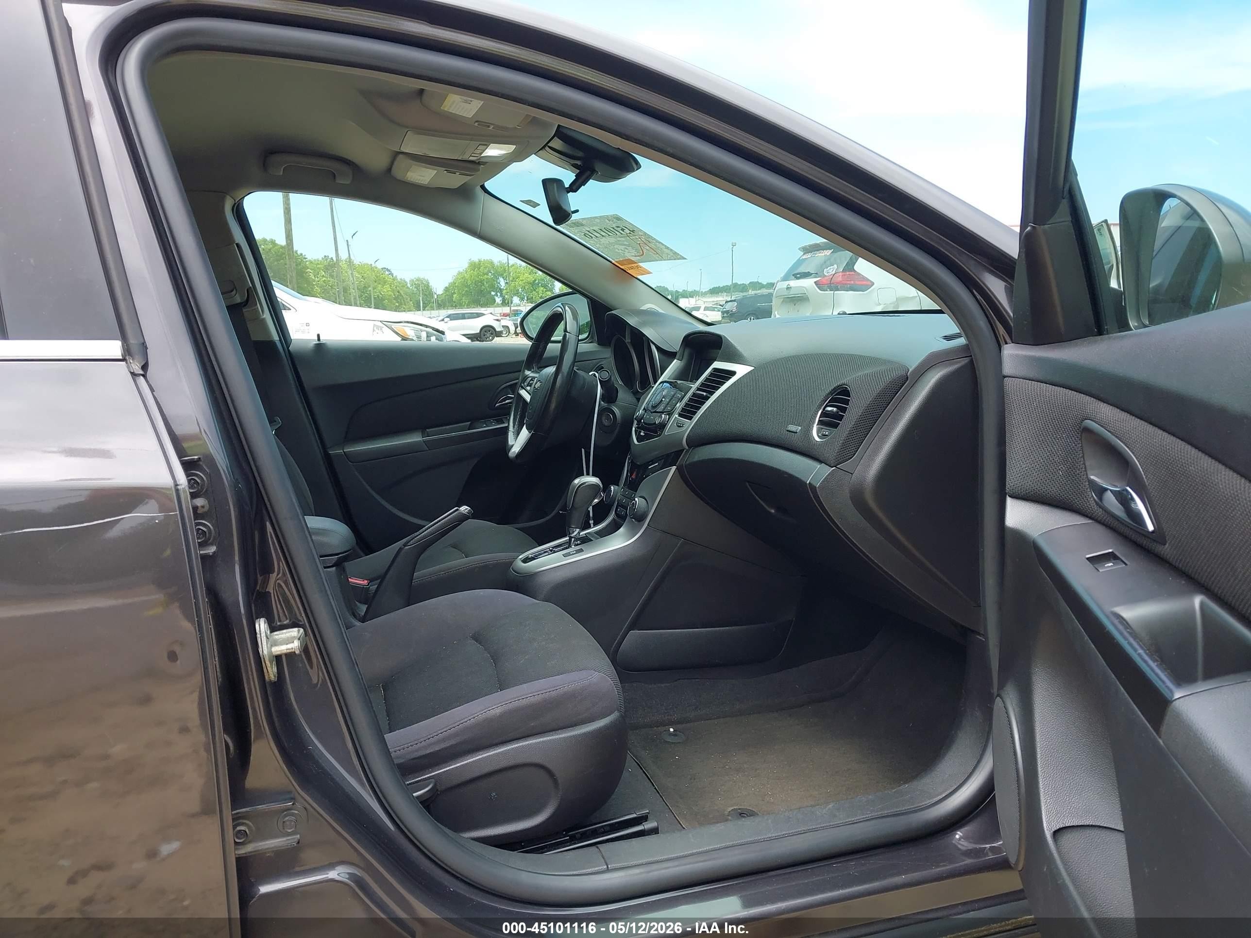 2014 Chevrolet Cruze 1lt Auto Gray vin: 1G1PC5SB7E7315094