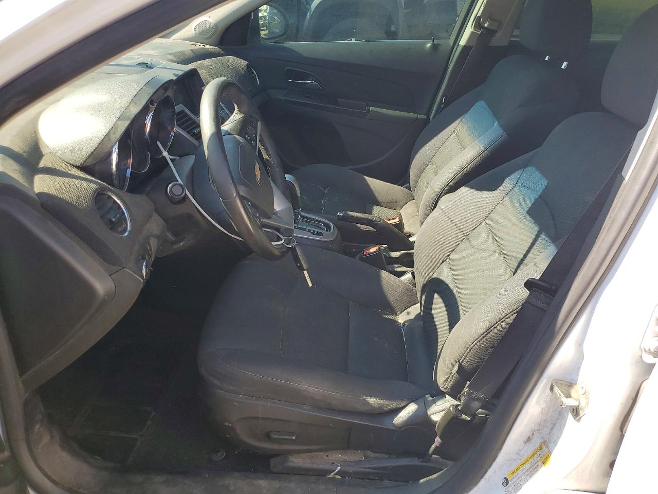 2014 Chevrolet Cruze Lt White vin: 1G1PC5SB7E7316617