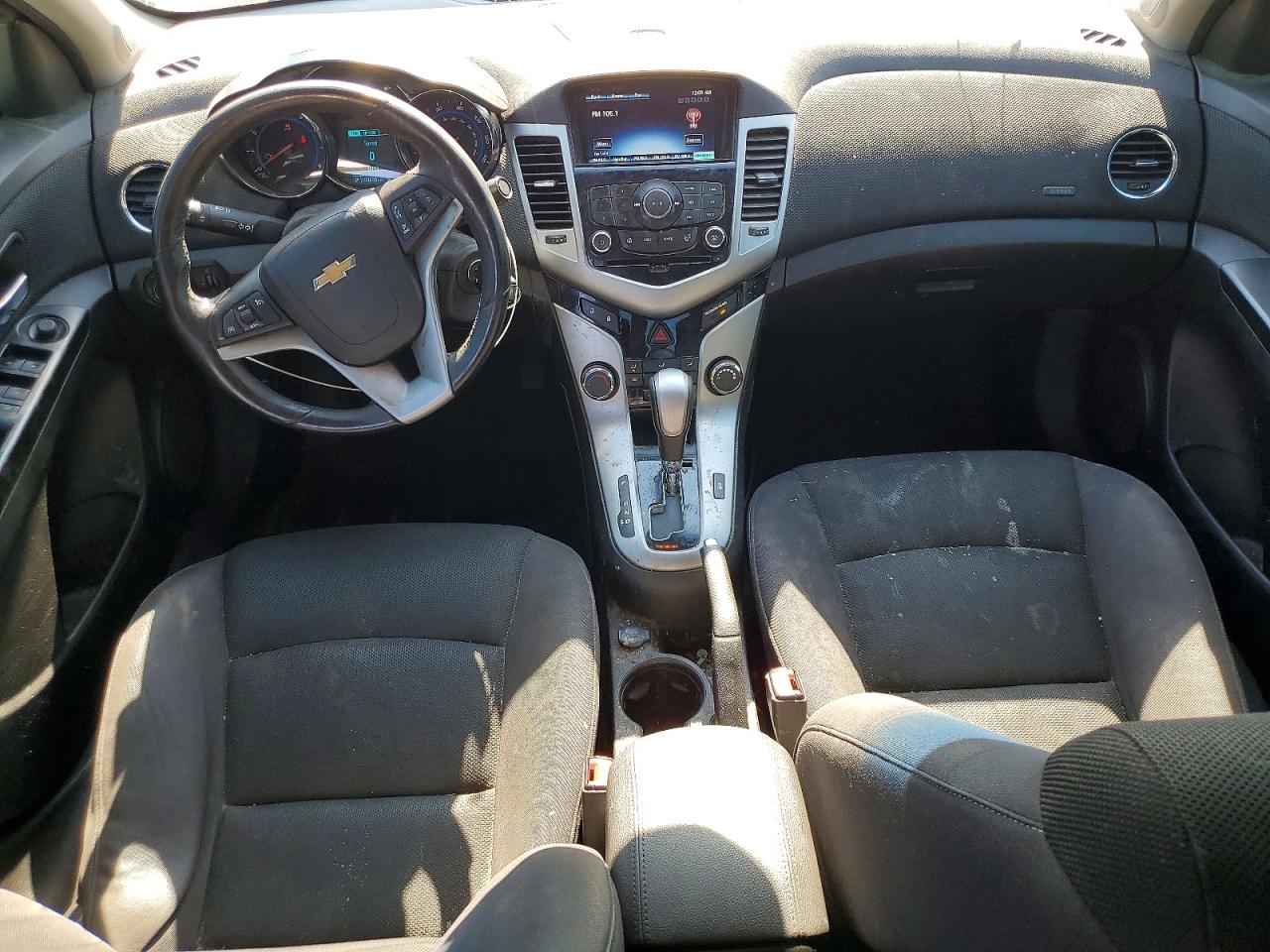 2014 Chevrolet Cruze Lt White vin: 1G1PC5SB7E7316617