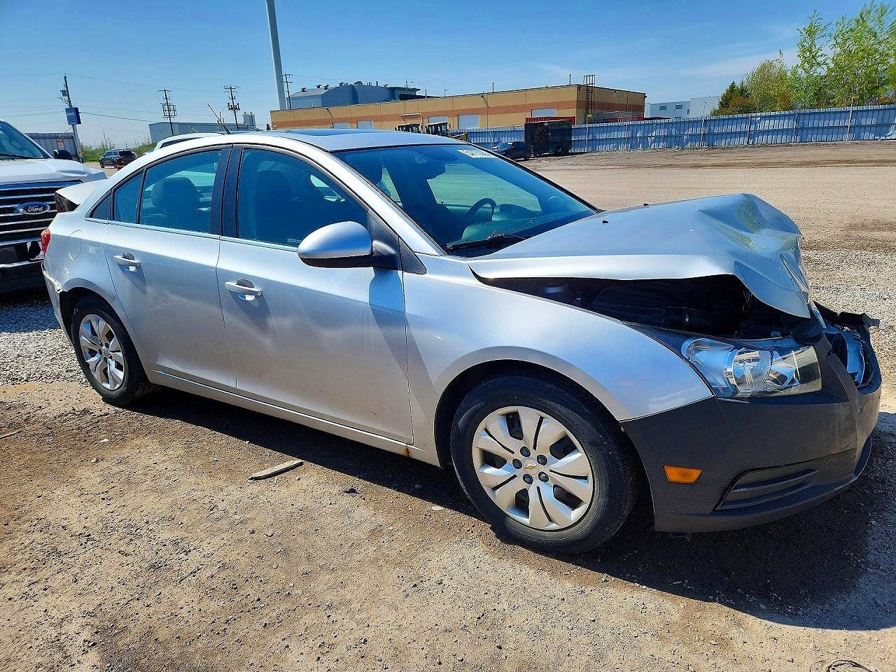 2014 Chevrolet Cruze Lt Silver vin: 1G1PC5SB7E7319646