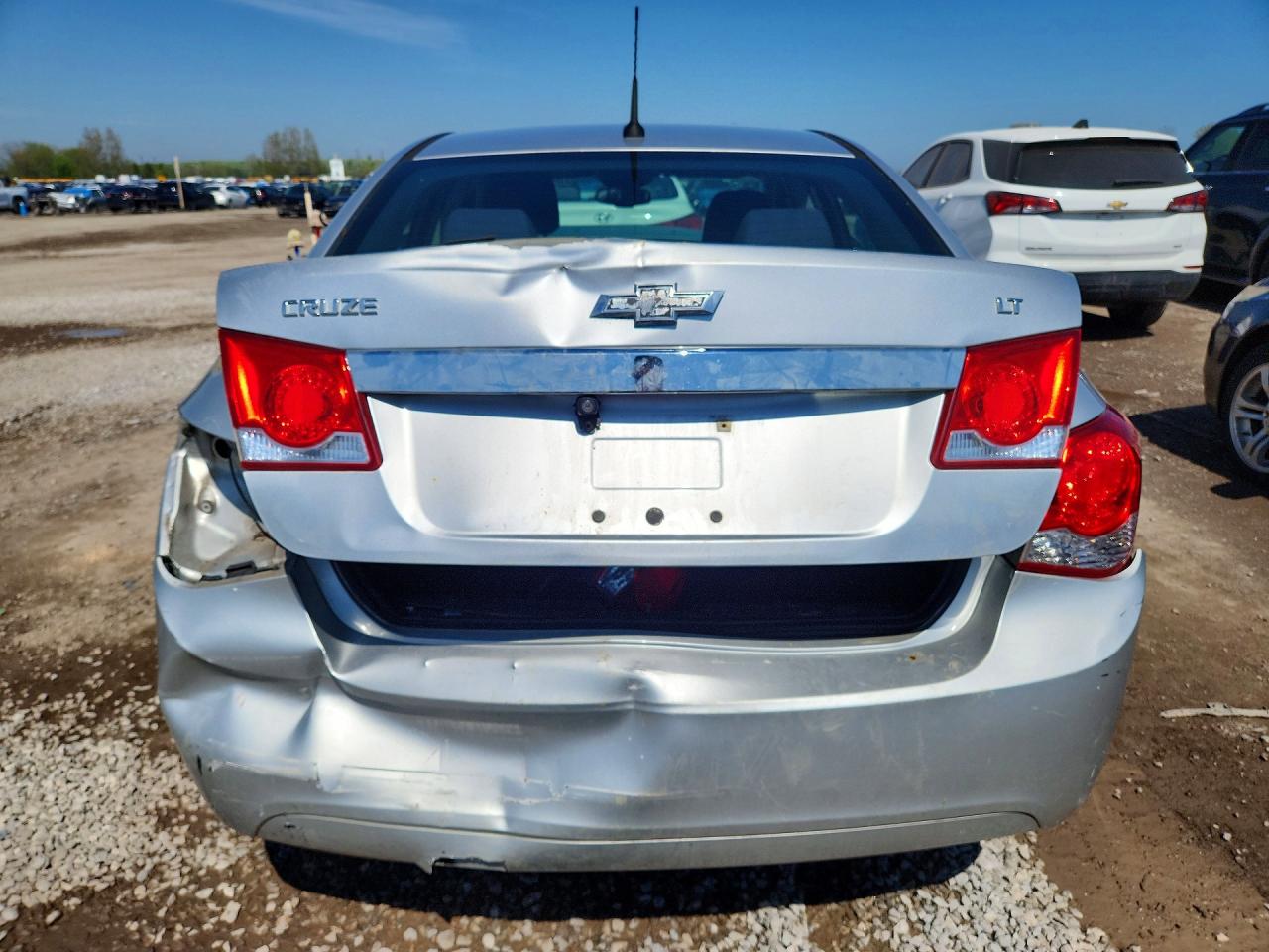 2014 Chevrolet Cruze Lt Silver vin: 1G1PC5SB7E7319646