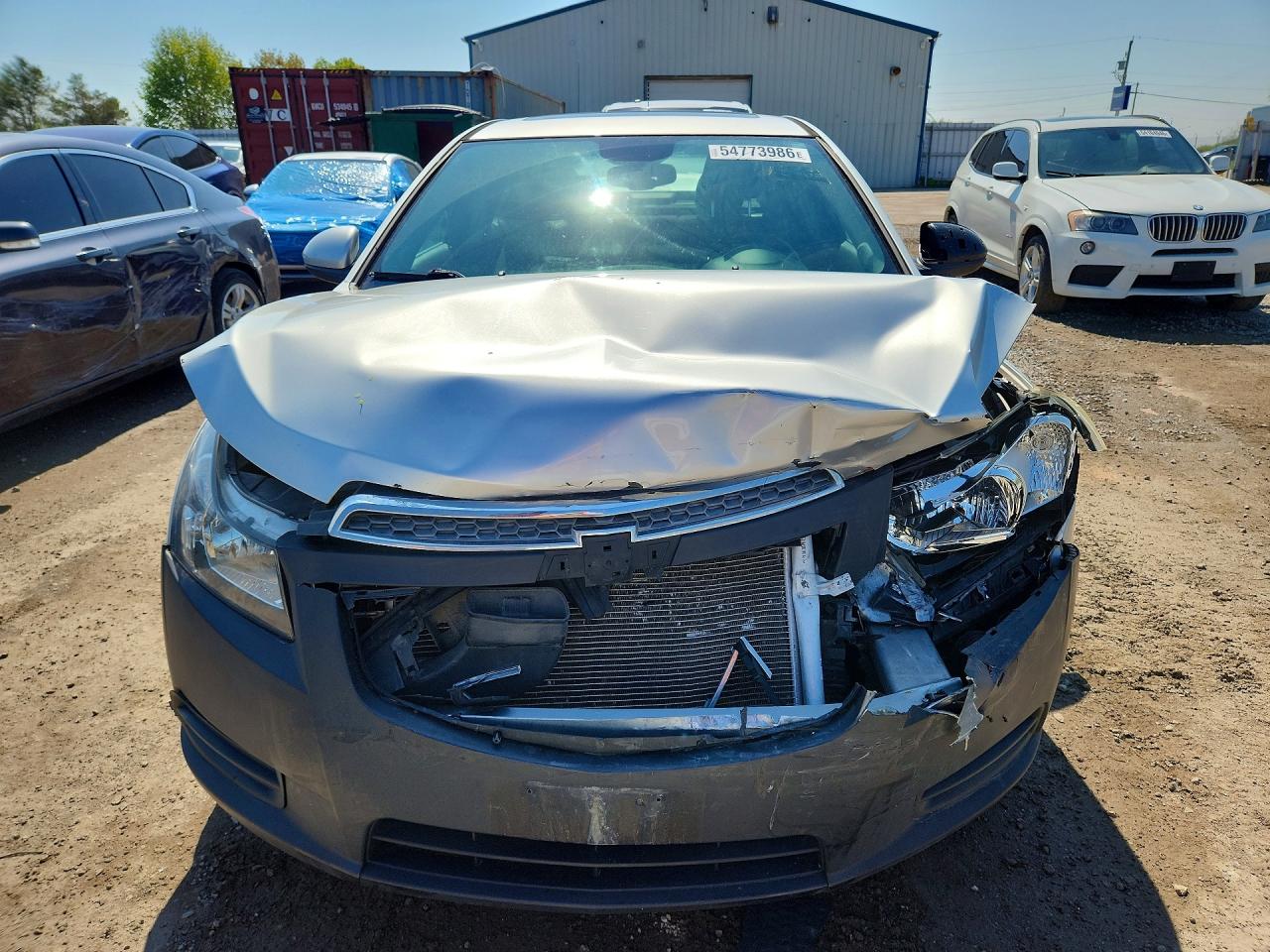2014 Chevrolet Cruze Lt Silver vin: 1G1PC5SB7E7319646
